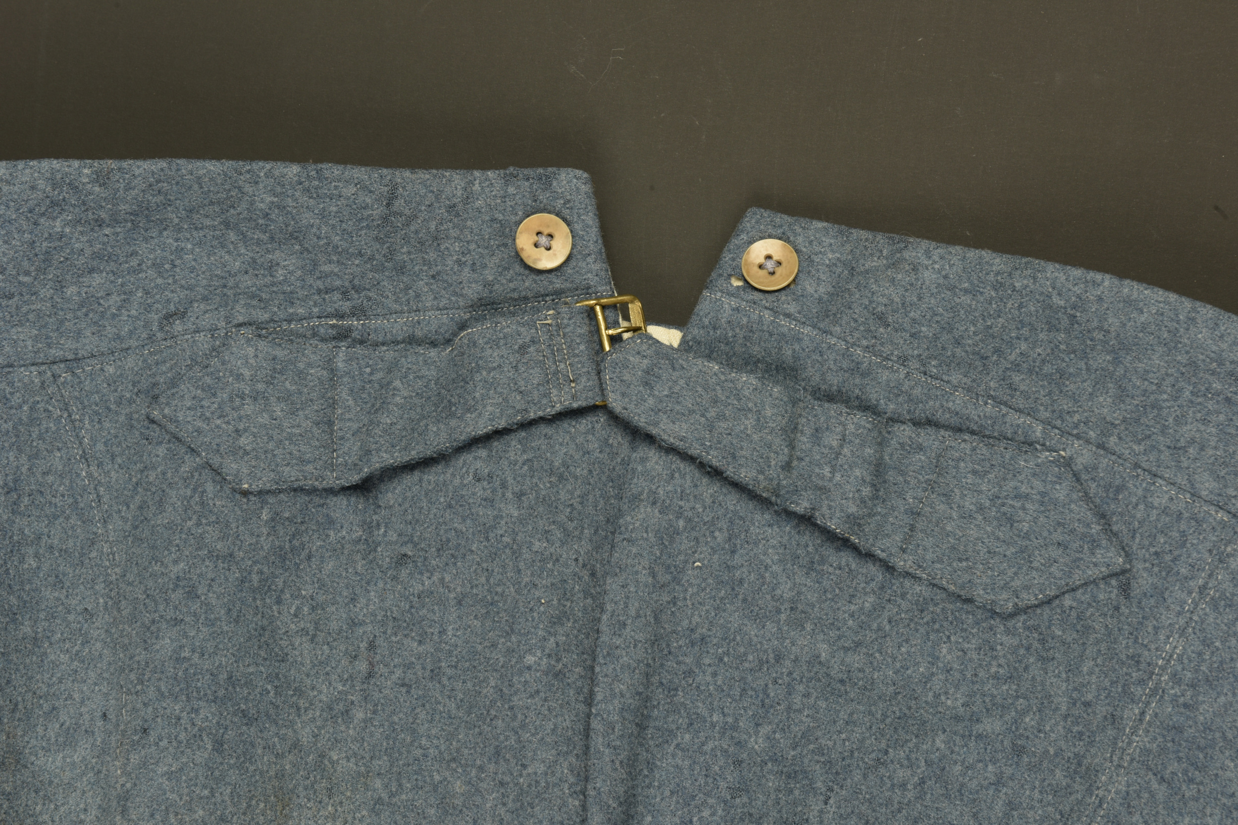 Culotte bleu horizon d'un officier d'infanterie. Horizon blue infantry officer’s breeches — photo 3