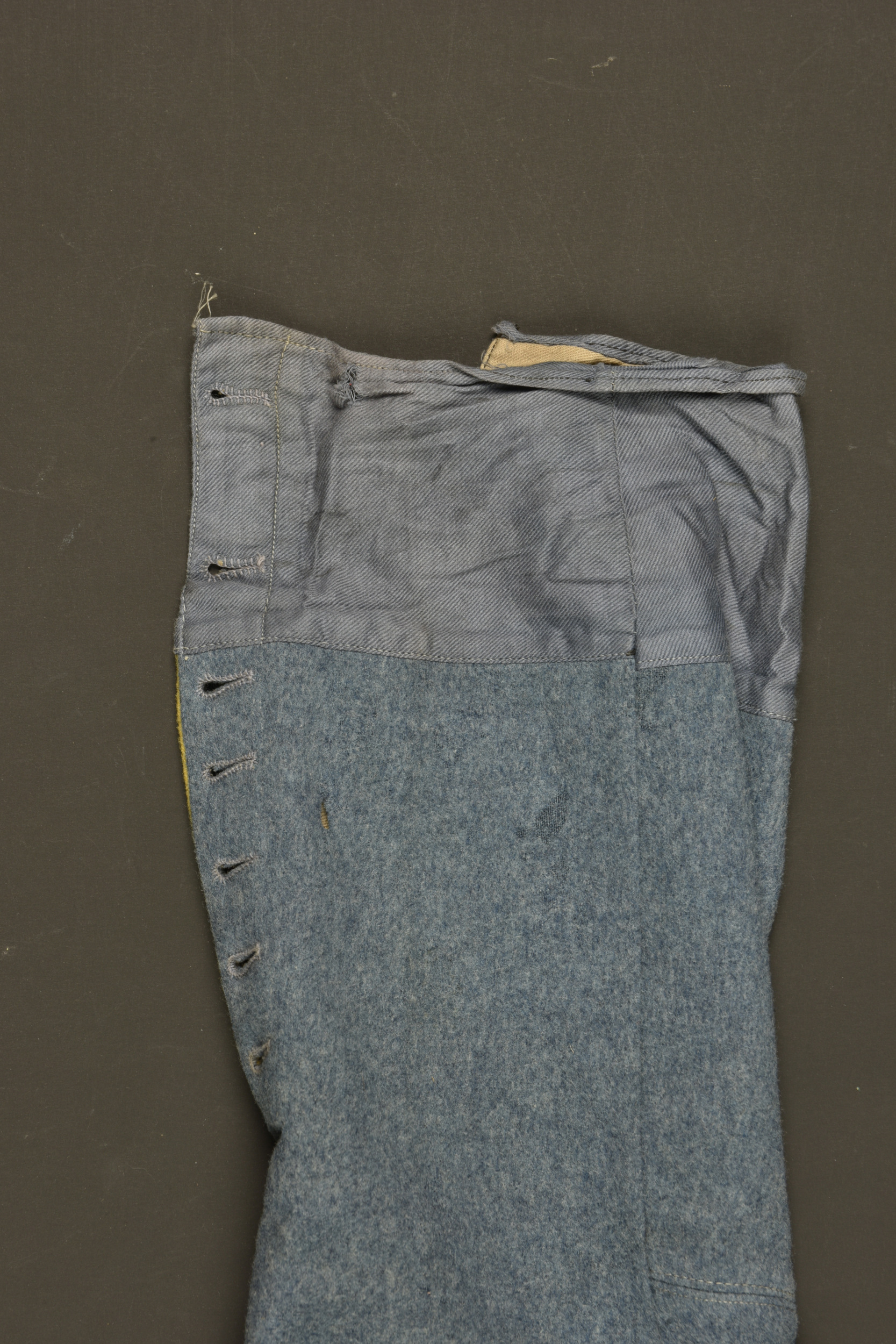Culotte bleu horizon d'un officier d'infanterie. Horizon blue infantry officer’s breeches — photo 5