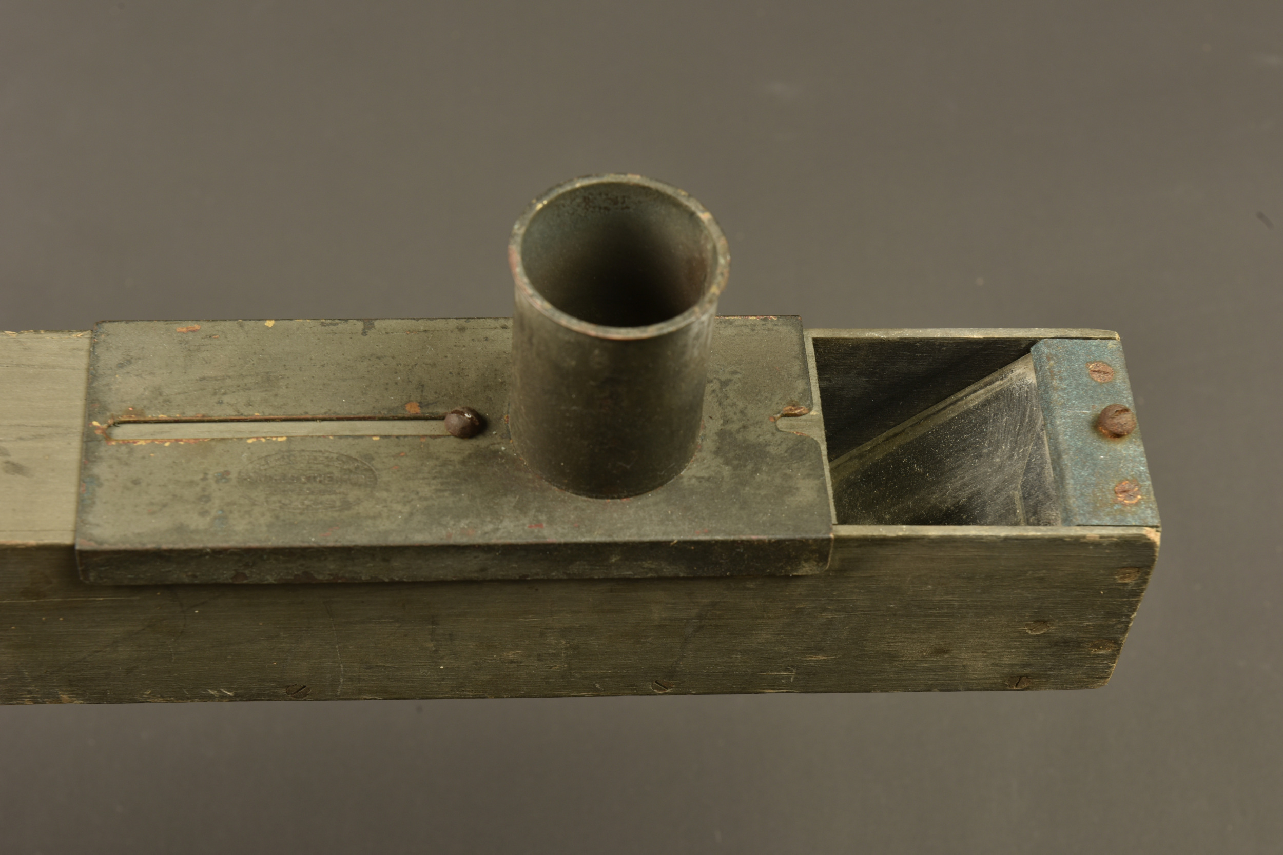 Périscope de tranchée français en bois peint. French trench periscope in painted wood — photo 5