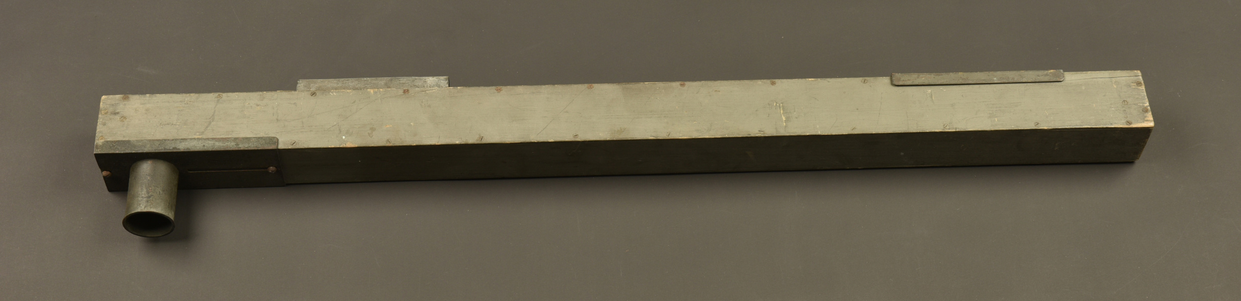 Périscope de tranchée français en bois peint. French trench periscope in painted wood — photo 9