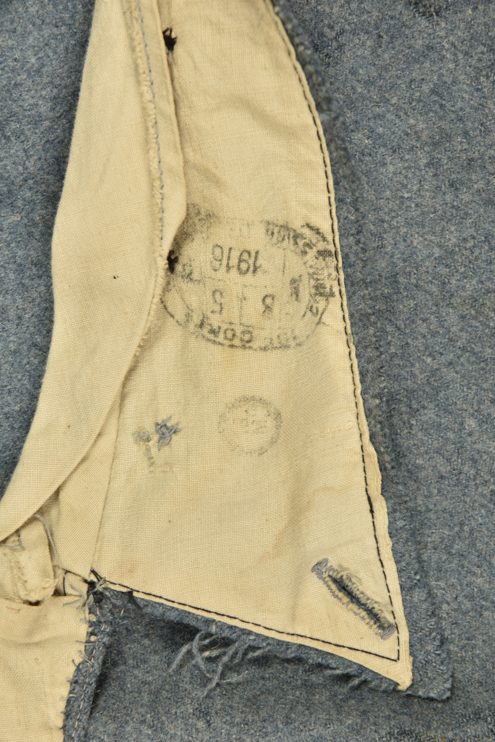 Culotte bleu horizon troupe infanterie. Horizon blue infantry other ranks breeches — photo 3