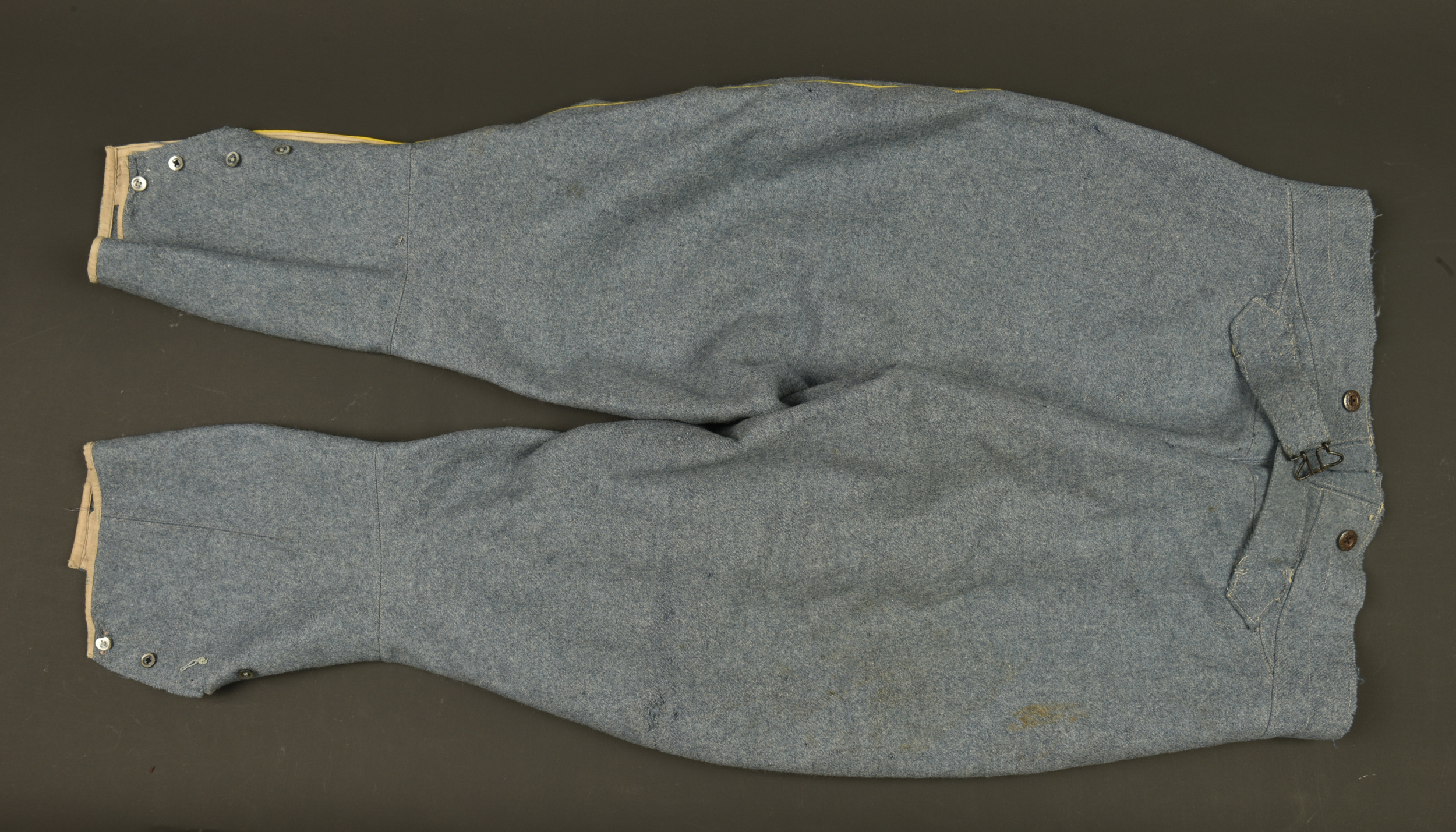 Culotte bleu horizon troupe infanterie. Horizon blue infantry other ranks breeches — photo 6