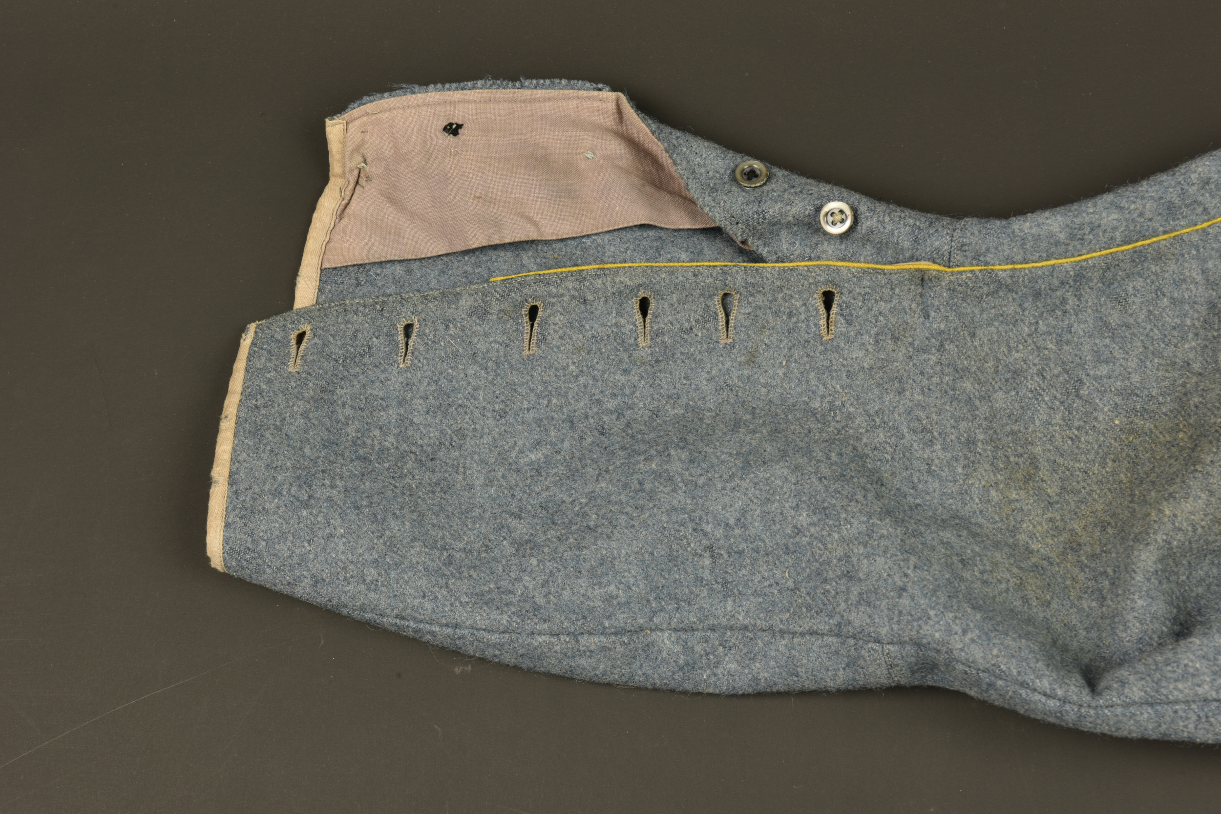 Culotte bleu horizon troupe infanterie. Horizon blue infantry other ranks breeches — photo 7