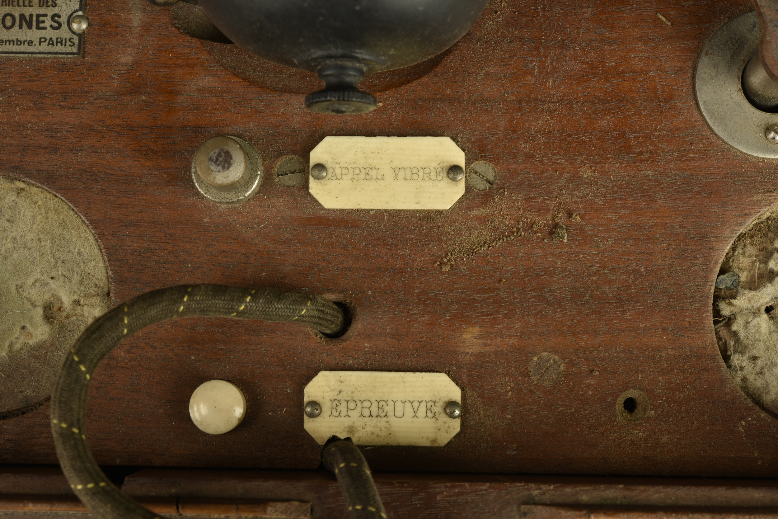 Téléphone de campagne français SIT type 144-8. French SIT field telephone type 144-8 — photo 5