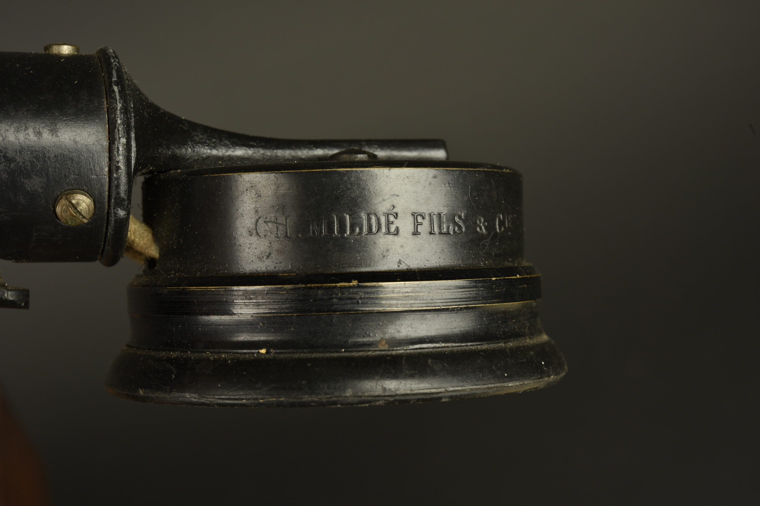 Téléphone de campagne français Mildé. French Mildé field telephone — photo 4