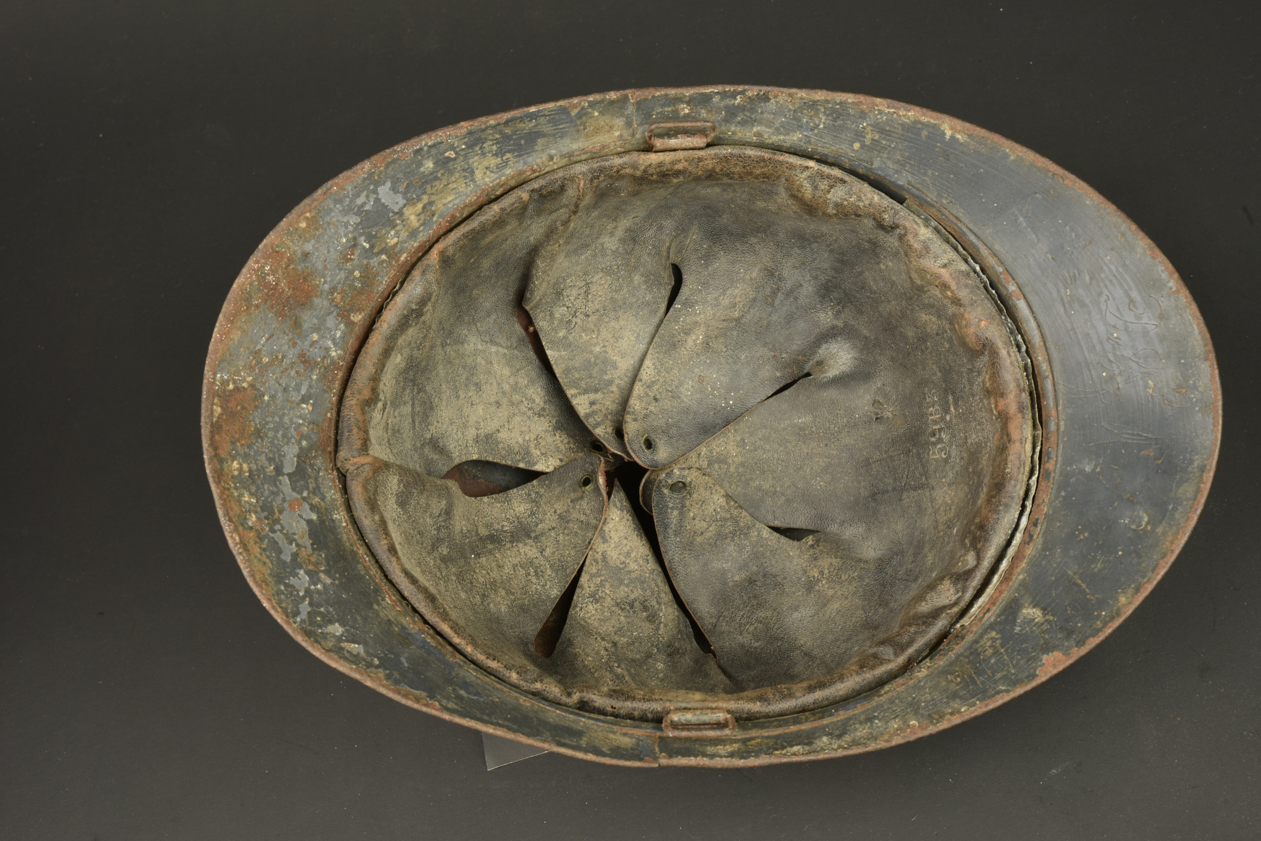 Casque Adrian de l'infanterie coloniale. Colonial Infantry Adrian helmet — photo 2