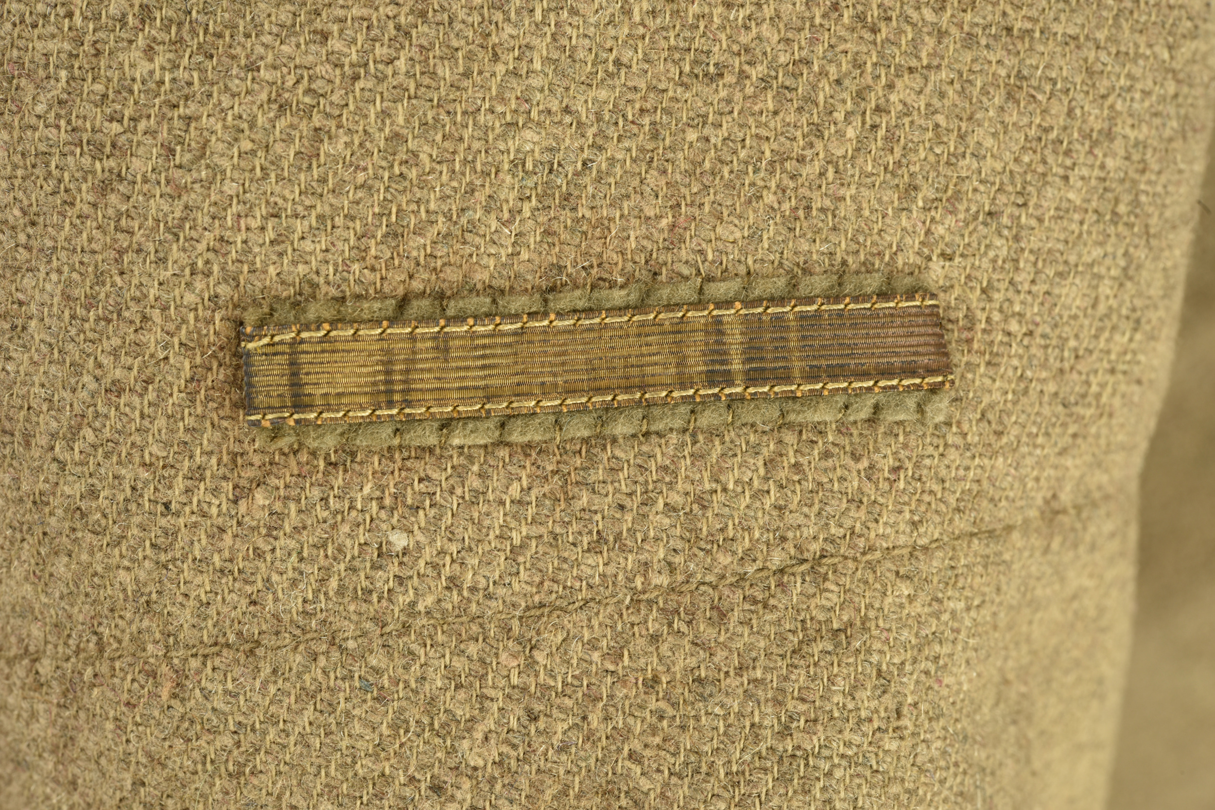 Vareuse kaki d'officier du 4e Zouaves. Khaki officer’s tunic of the 4th Zouaves Regiment — photo 3