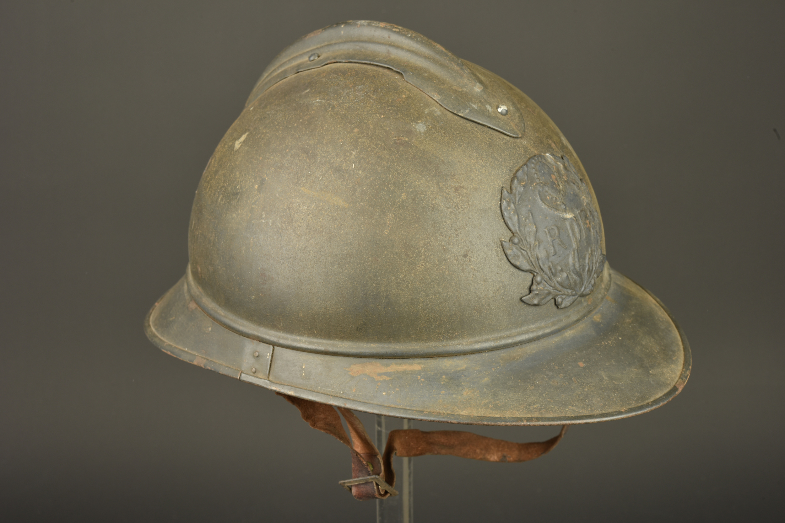 Casque Adrian du Service de Santé des Armées. Adrian helmet of the French Army Medical Service — photo 8