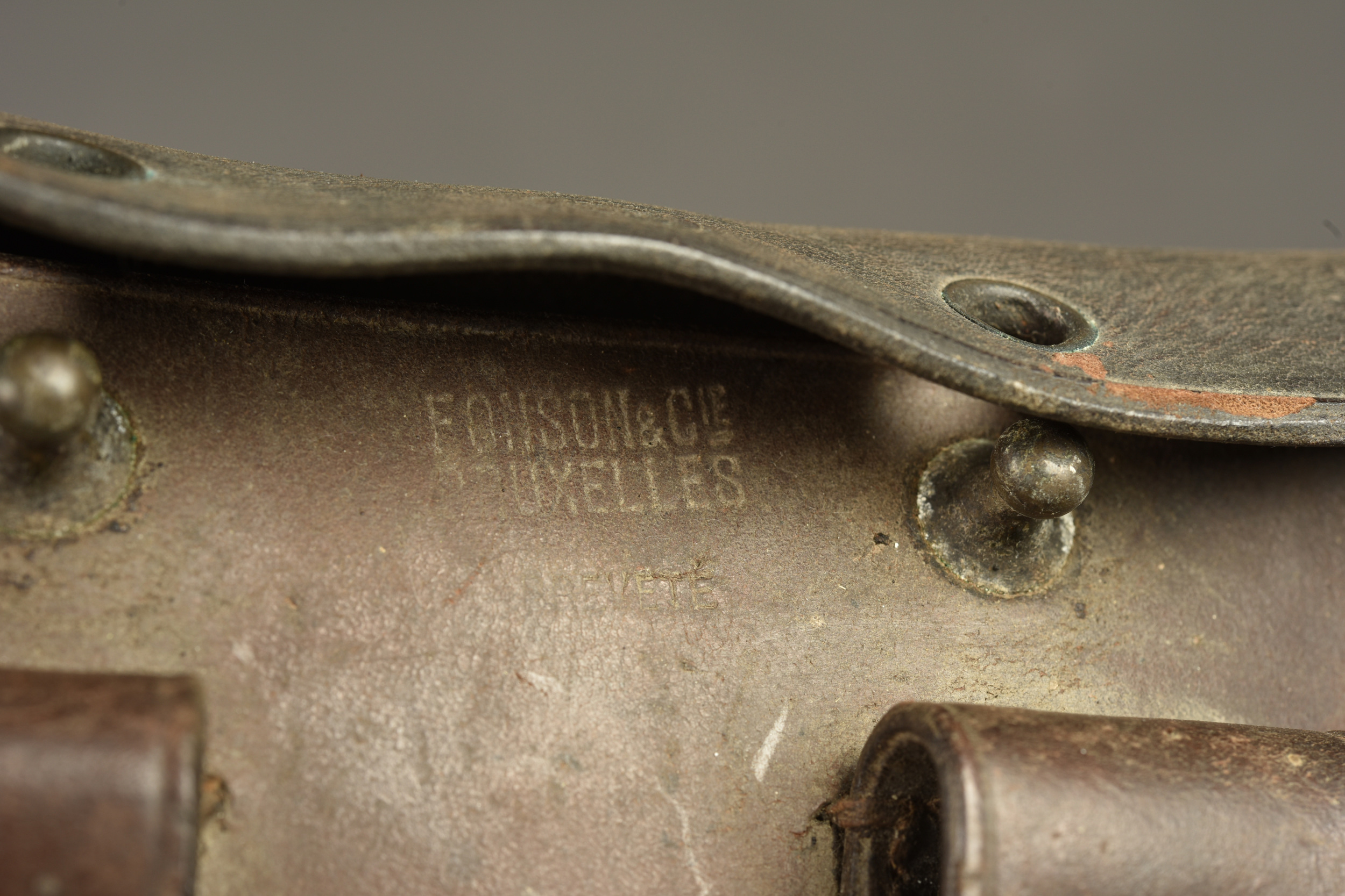 Cartouchière ventrale belge. Belgian front mounted cartridge pouch — photo 2