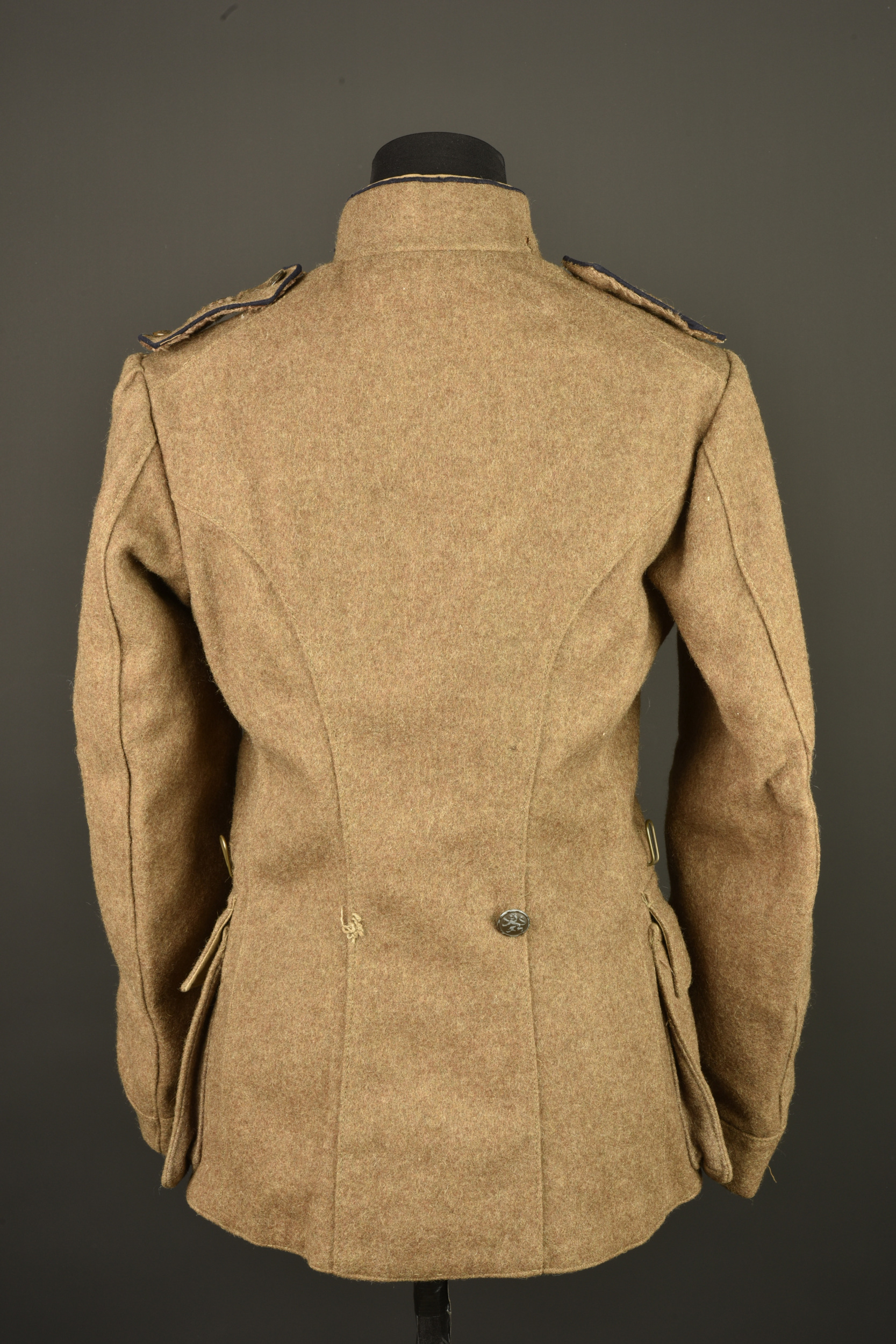 Tunique kaki de grenadier Belge. Belgian Grenadier khaki tunic — photo 9