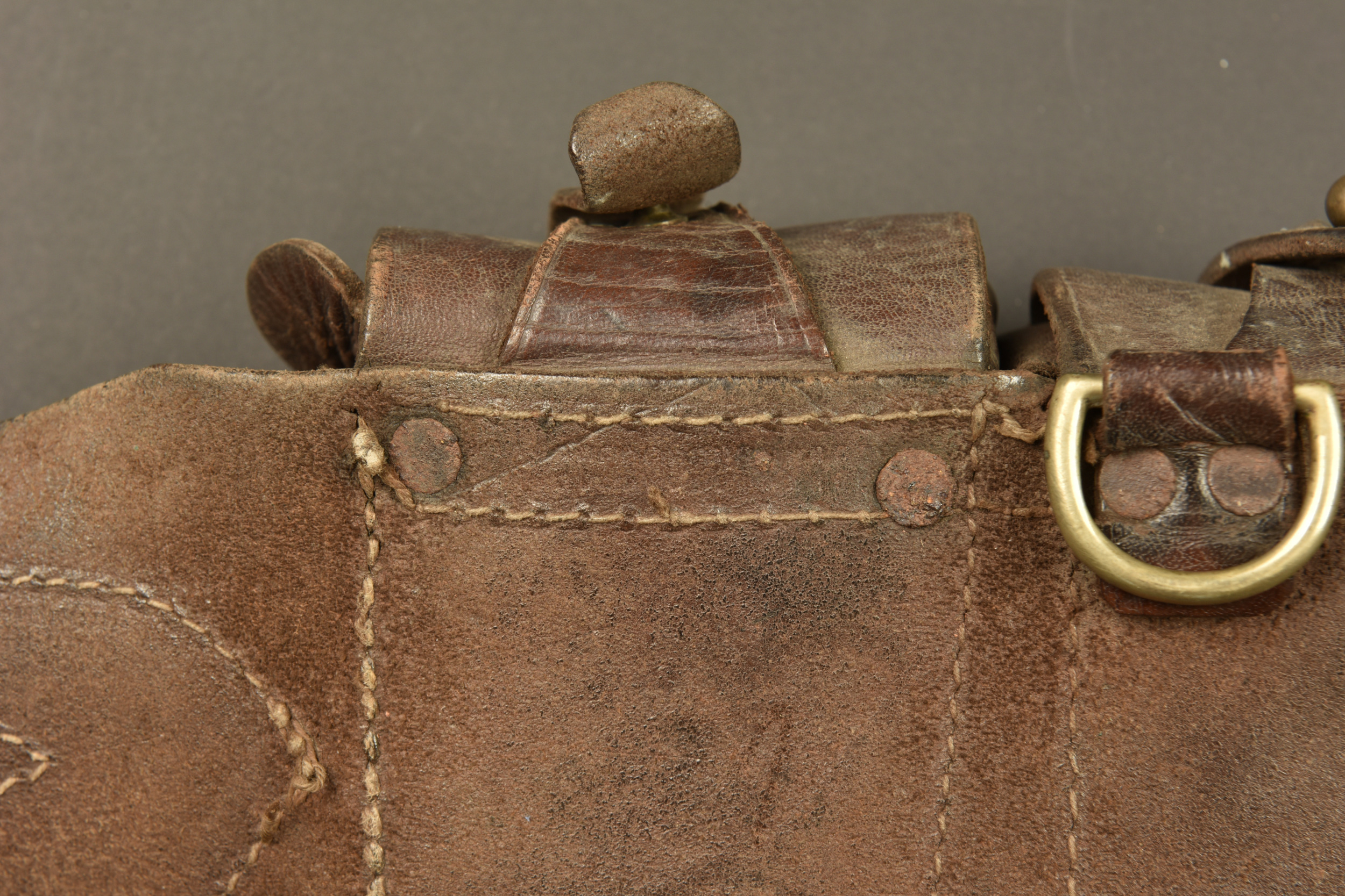 Rare ceinturon cartouchière belge Gomez. Rare Belgian Gomez cartridge belt — photo 2