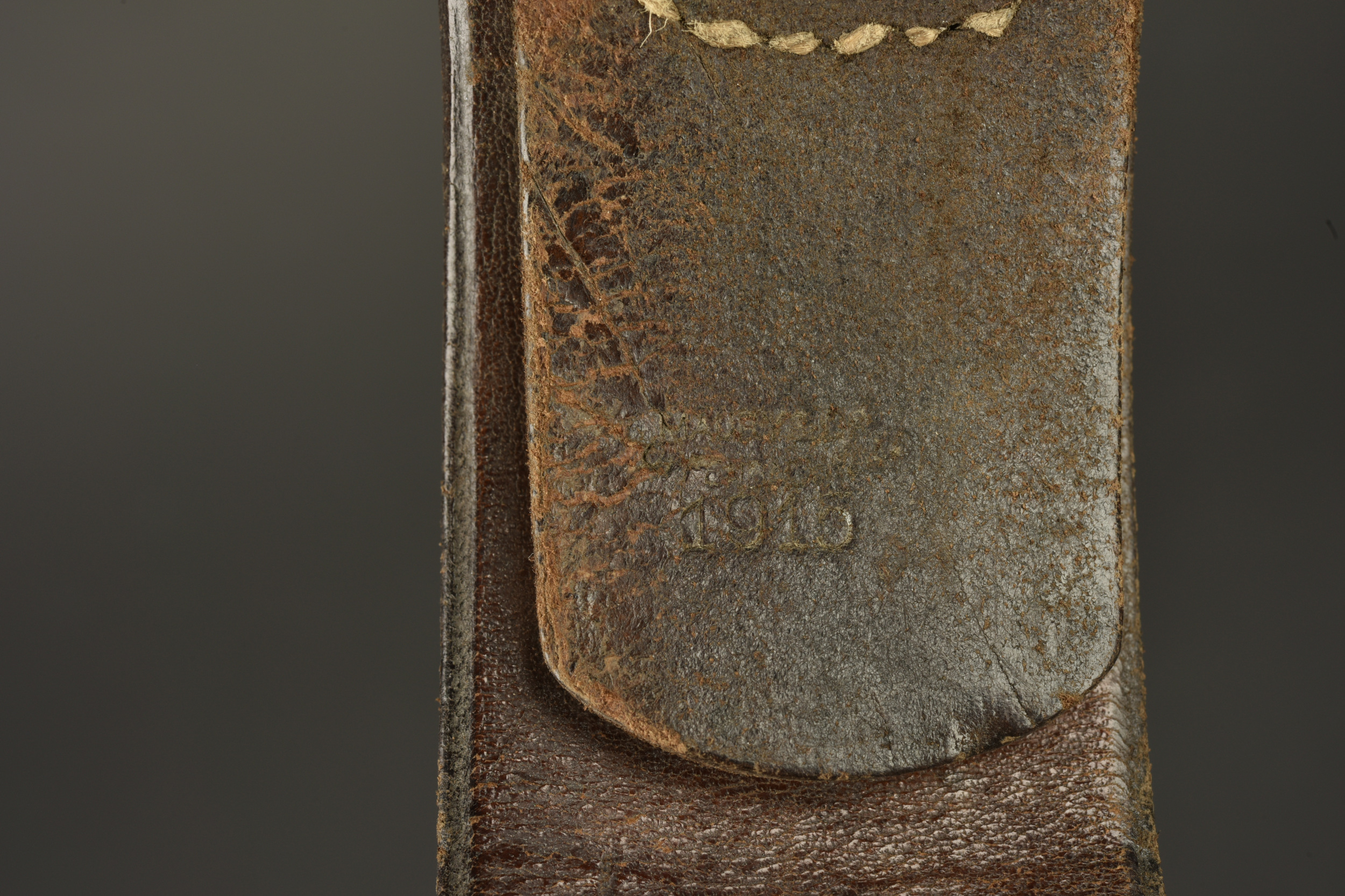 Ceinturon avec boucle Turque M1895. Belt with Turkish Model 1895 buckle — photo 2