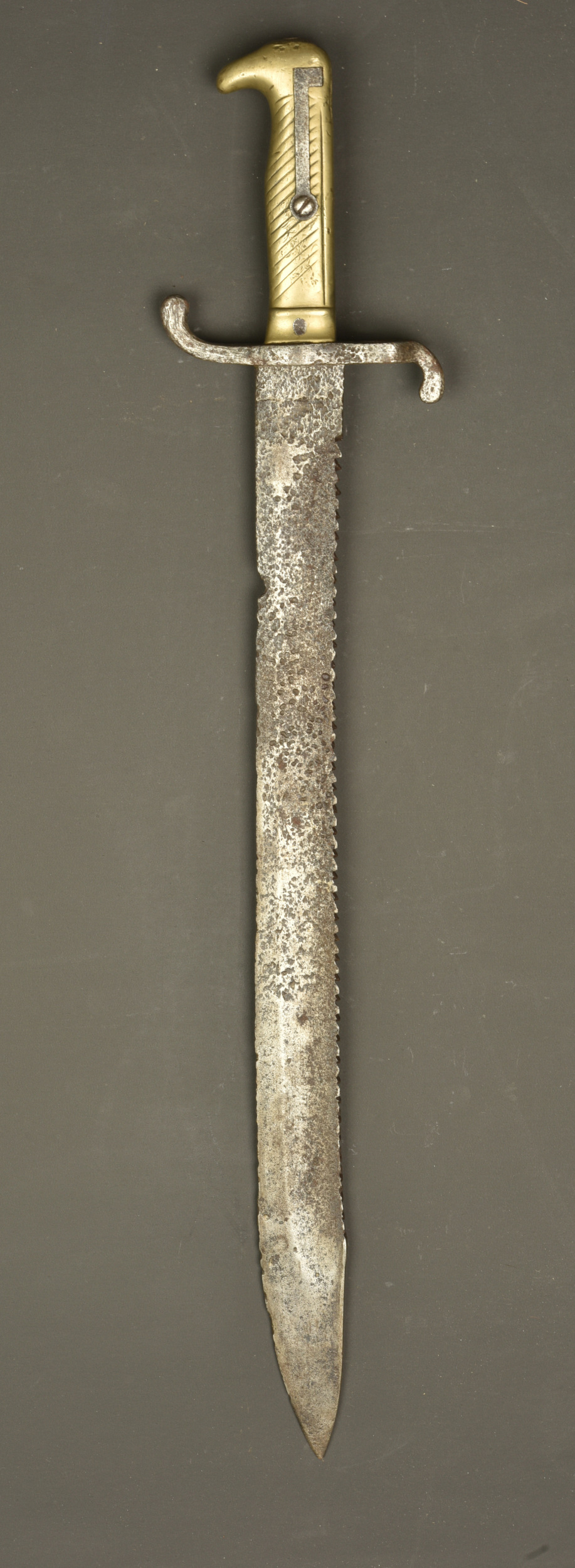 Pionnier Faschinenmesser M1871 à dents de scies. Pioneer Faschinenmesser Model 1871 with sawback blade — photo 4