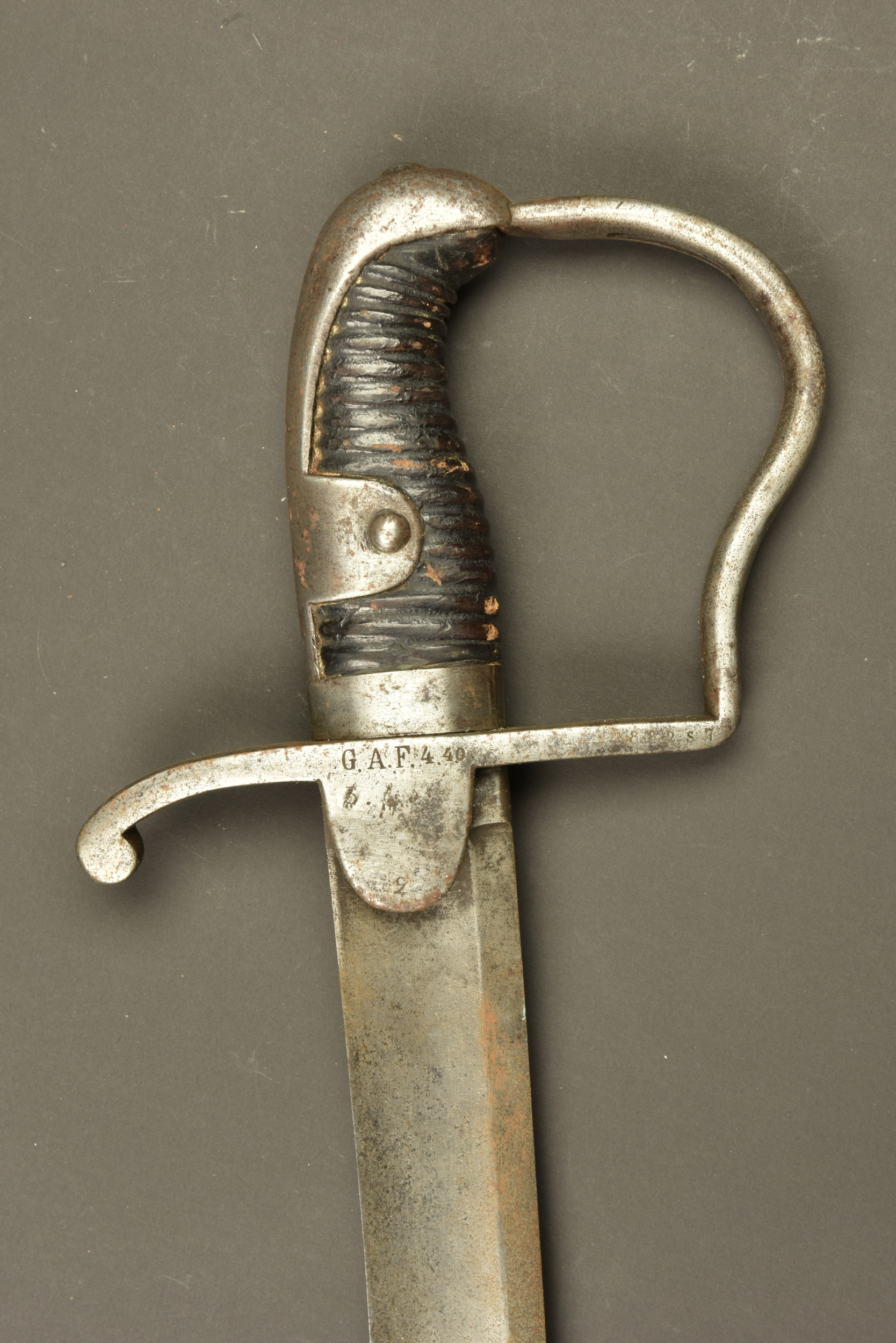 Sabre allemand Blucher de l'artillerie de la Garde. German Blücher sabre of the Guard Artillery — photo 6