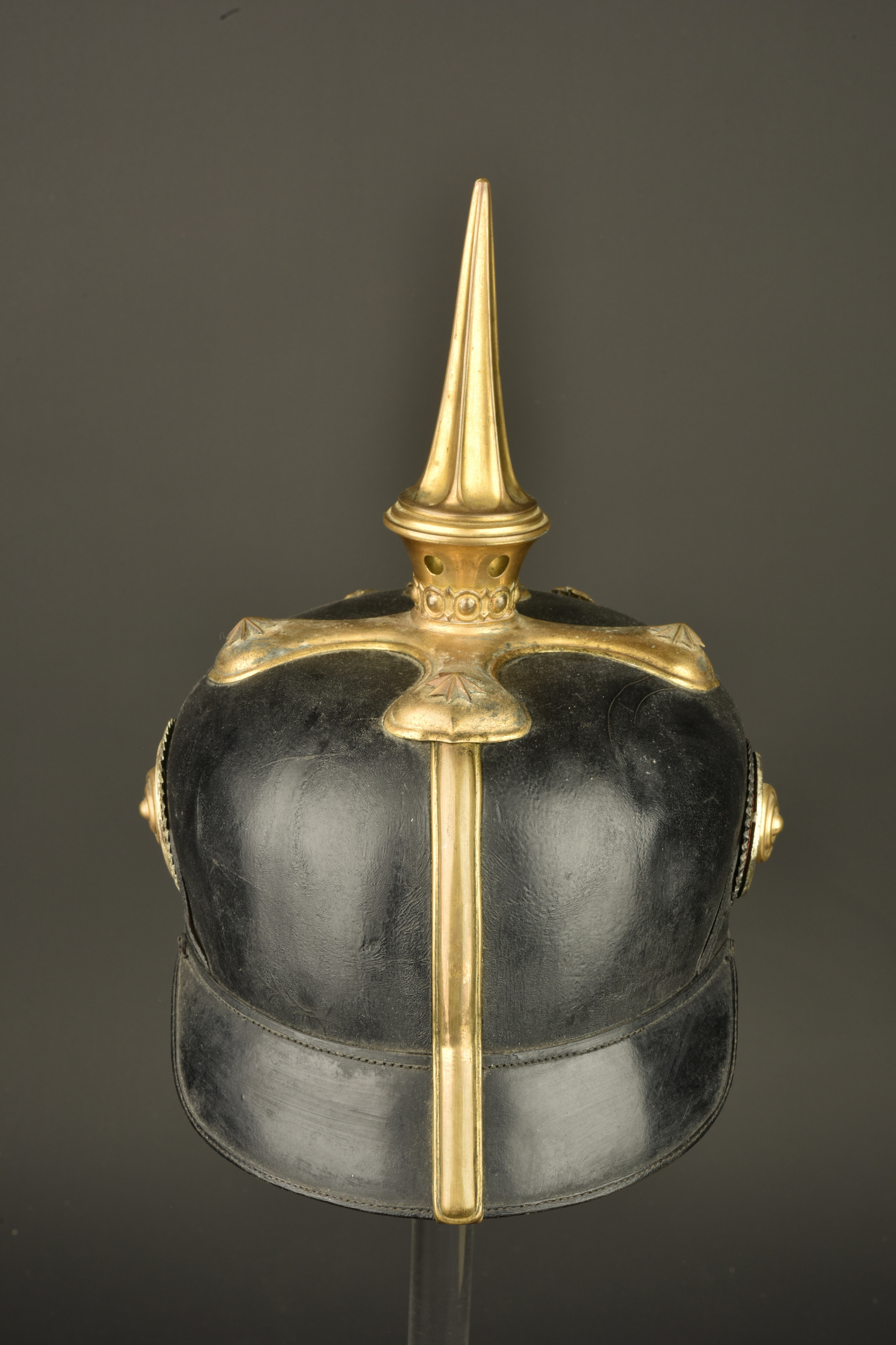 Casque à pointe d'officier bavarois. Bavarian officer’s pickelhaube — photo 13