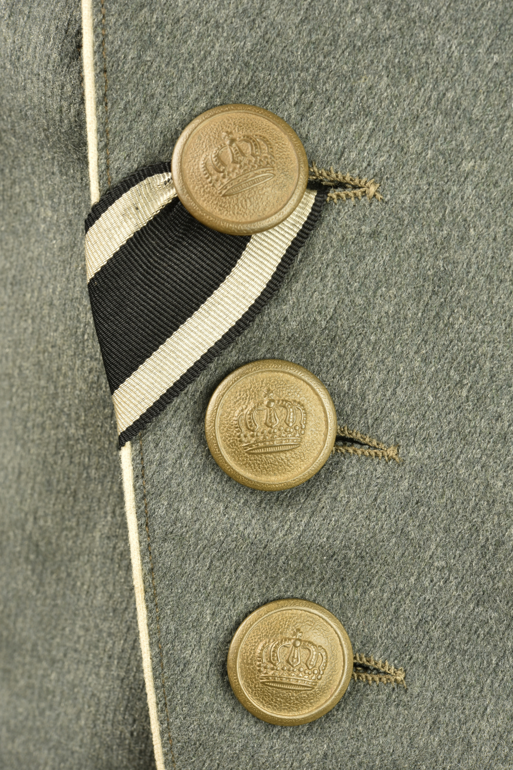 Tunique Ulanka feldgrau du 9e régiment de Uhlans. Feldgrau Ulanka tunic of the 9th Uhlan Regiment — photo 10