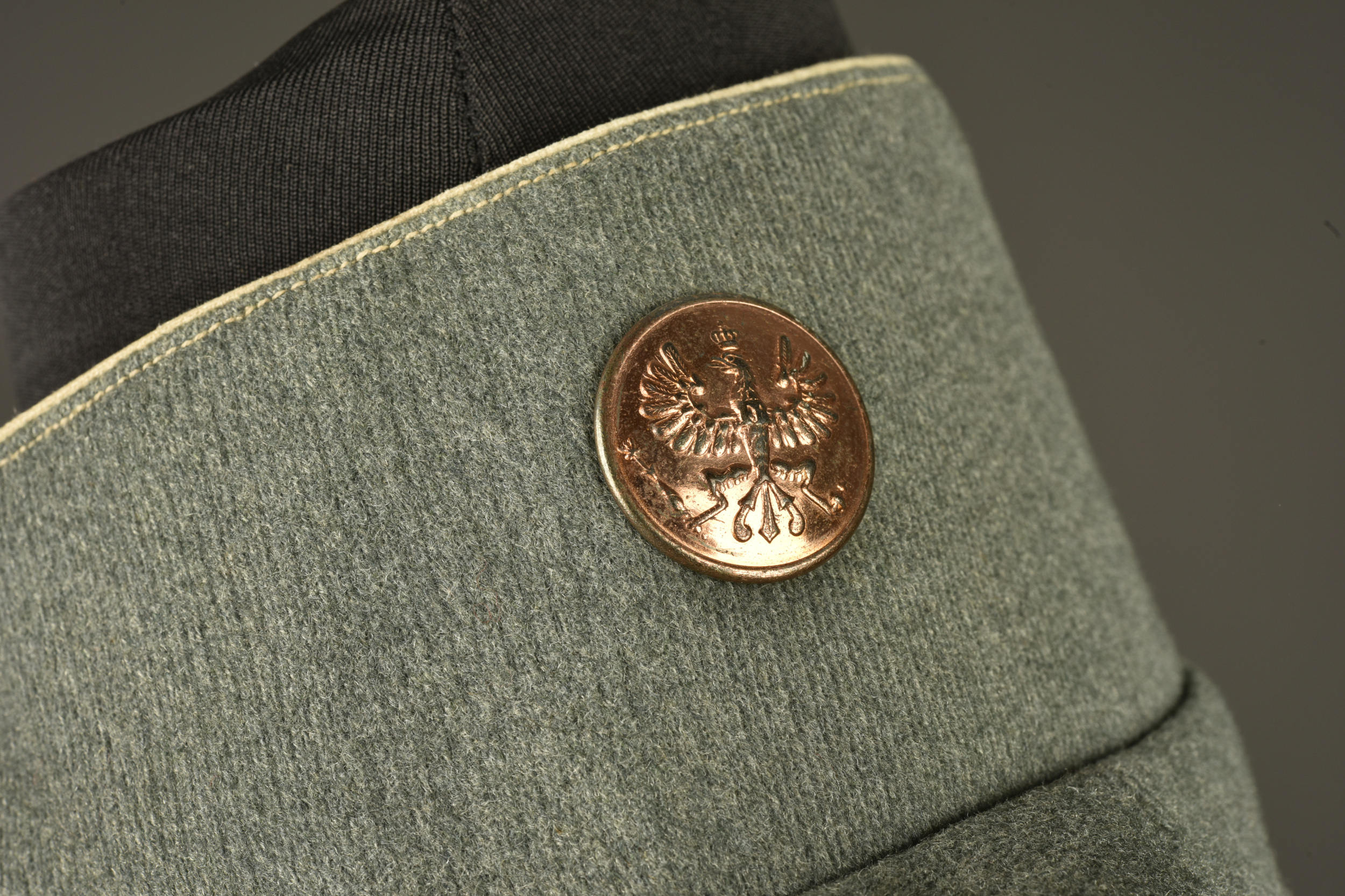 Tunique Ulanka feldgrau du 9e régiment de Uhlans. Feldgrau Ulanka tunic of the 9th Uhlan Regiment — photo 12