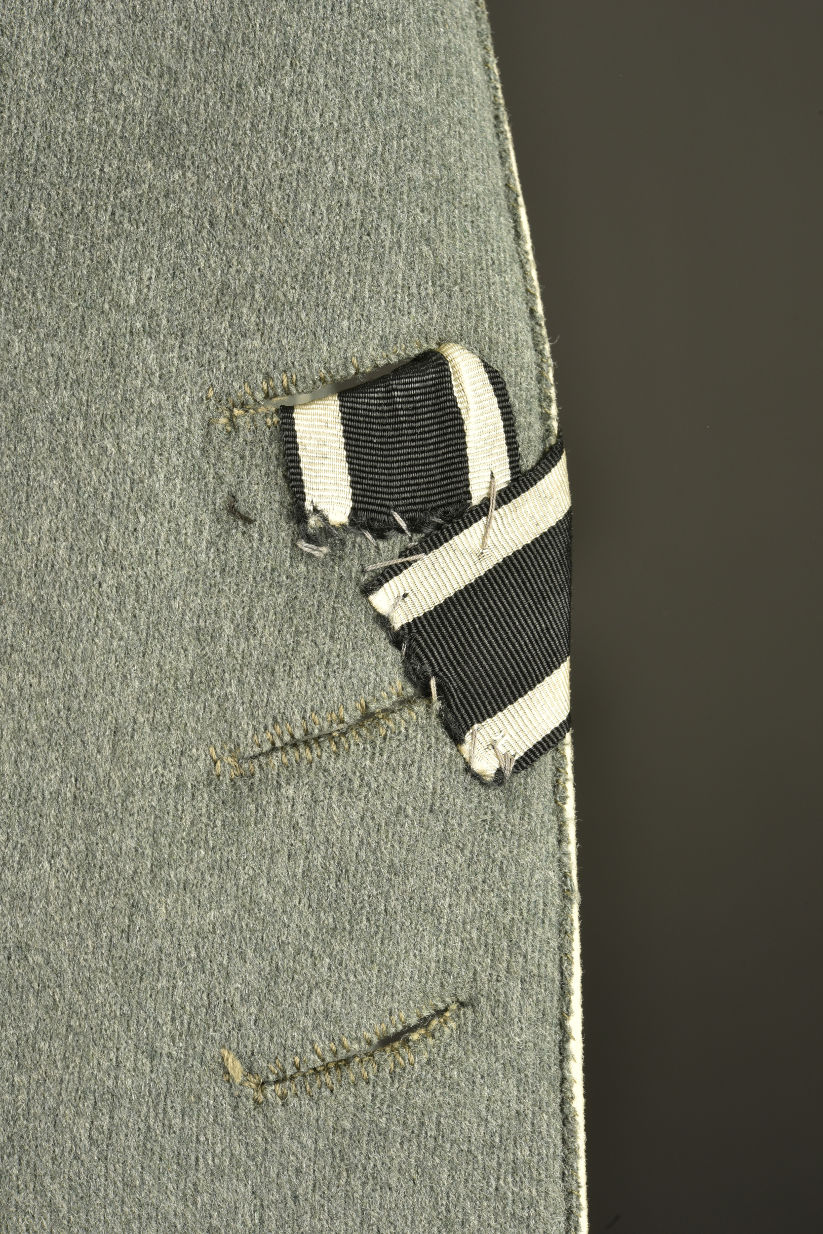 Tunique Ulanka feldgrau du 9e régiment de Uhlans. Feldgrau Ulanka tunic of the 9th Uhlan Regiment — photo 3