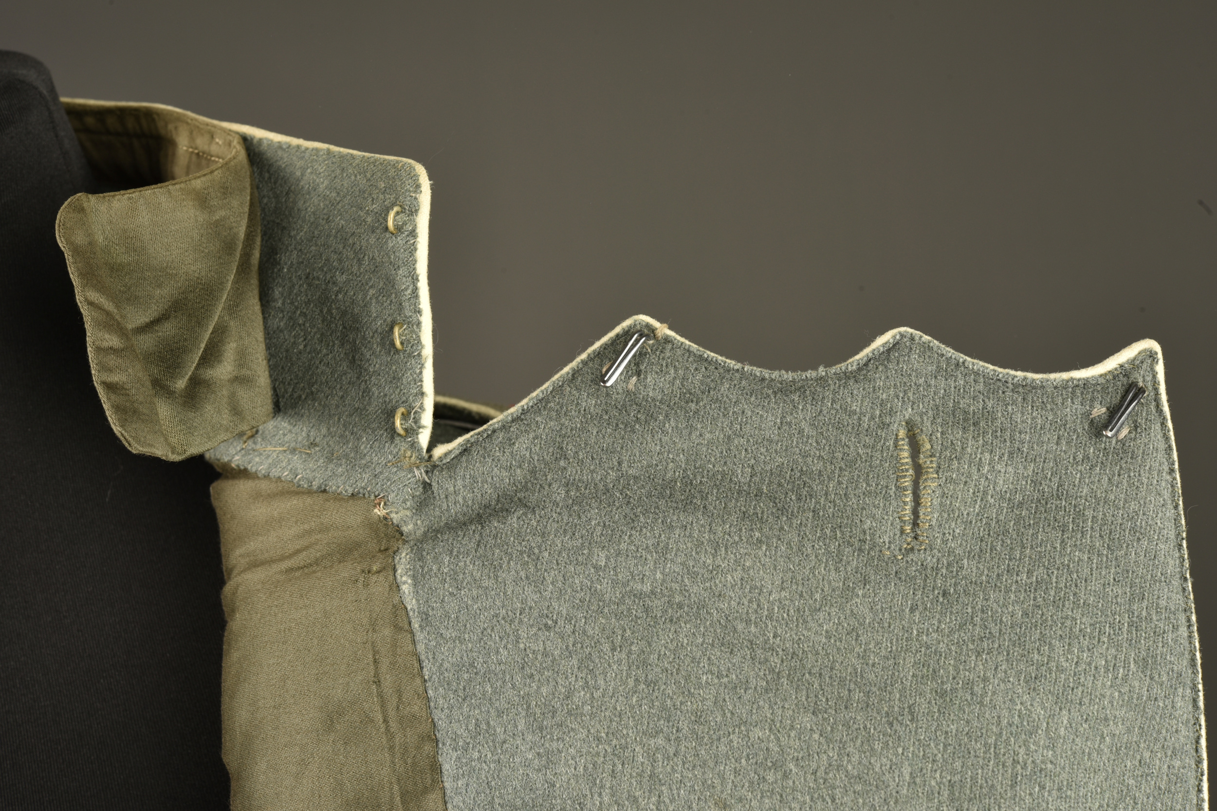 Tunique Ulanka feldgrau du 9e régiment de Uhlans. Feldgrau Ulanka tunic of the 9th Uhlan Regiment — photo 4