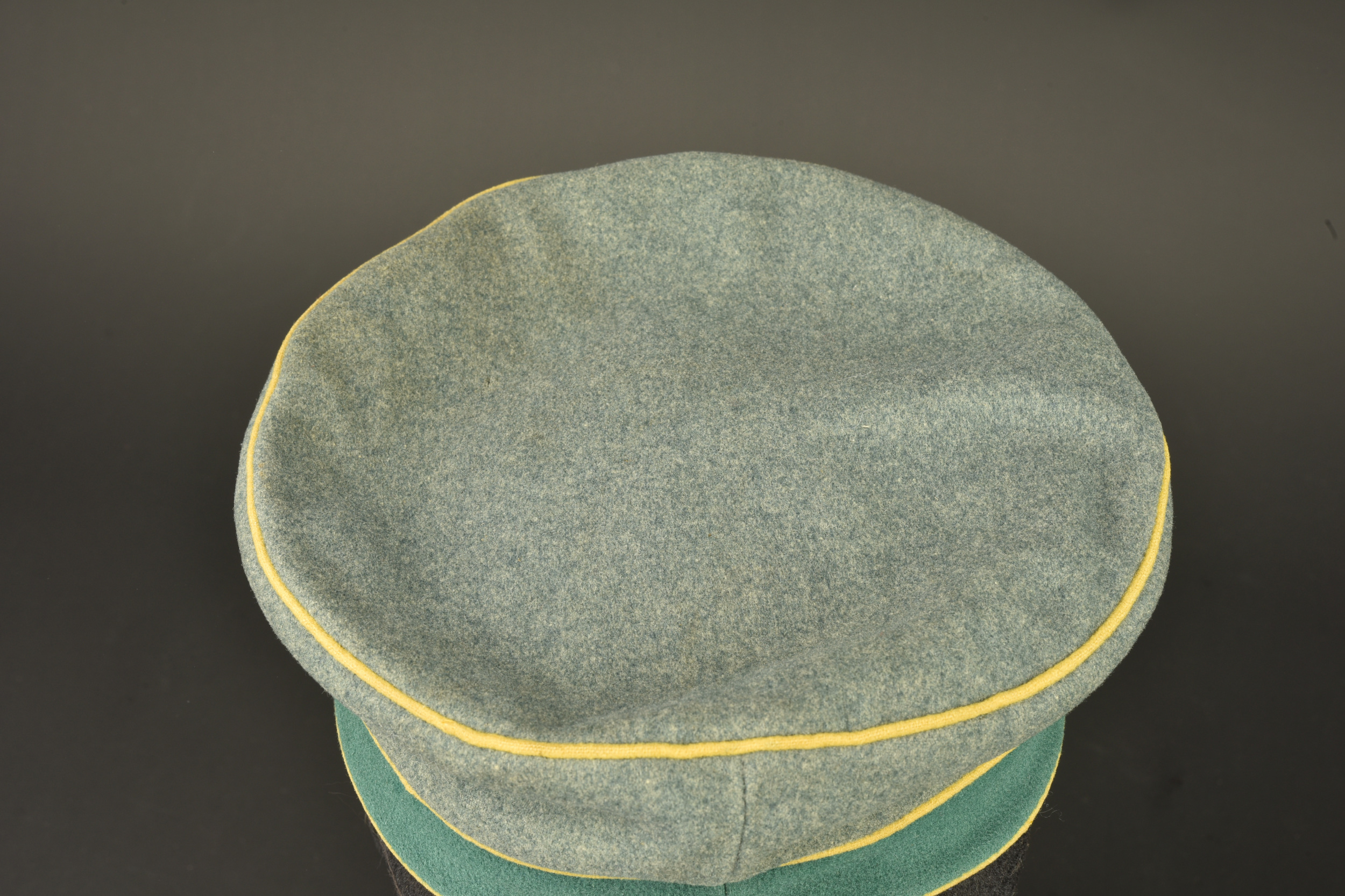 Mutze troupe d'un sous officier du Jager zu Pferde Regiment Nr 1. Enlisted visor cap of an NCO from Jäger zu Pferde Regiment Nr 1 — photo 6