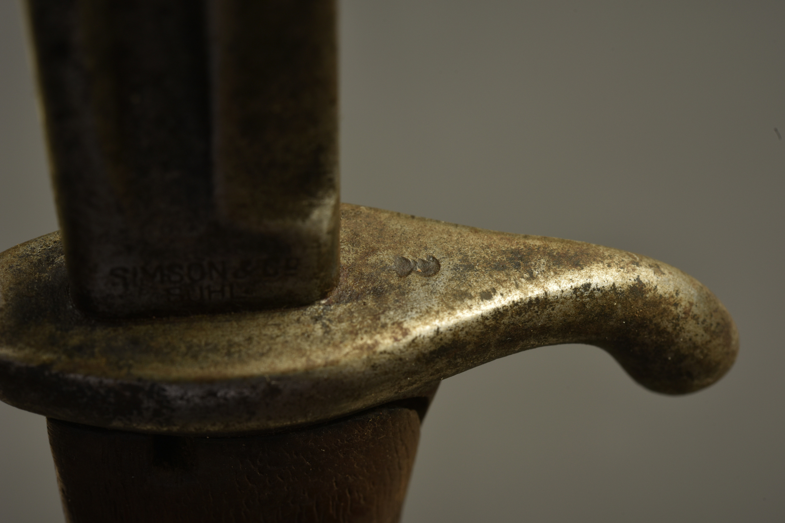 Baïonnette allemande S98 nA régiments saxons. German S98 nA bayonet regimentally marked to Saxon regiments — photo 2