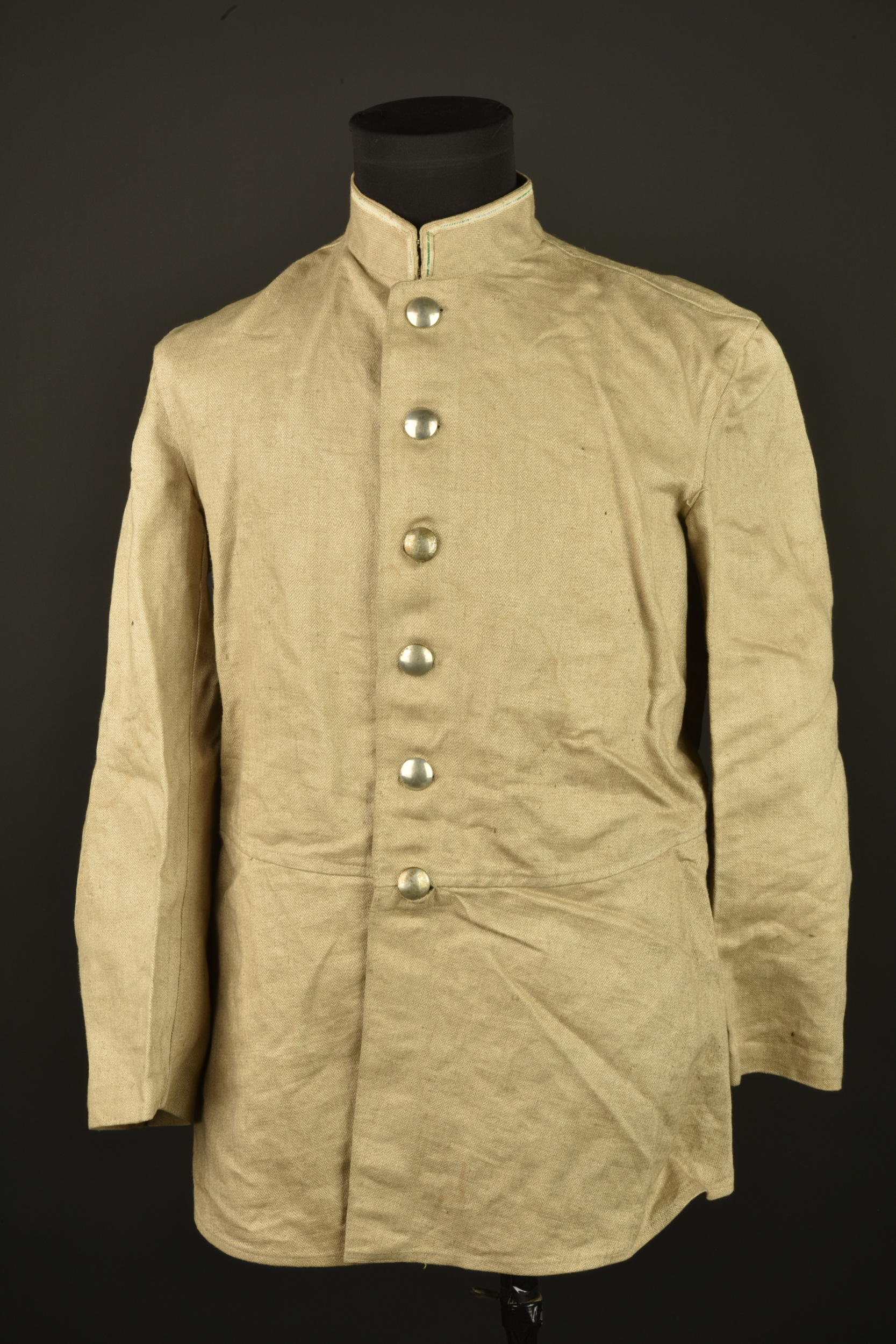Veste de travail du 105 R saxon. Work jacket of the Saxon 105th Infantry Regiment — photo 1