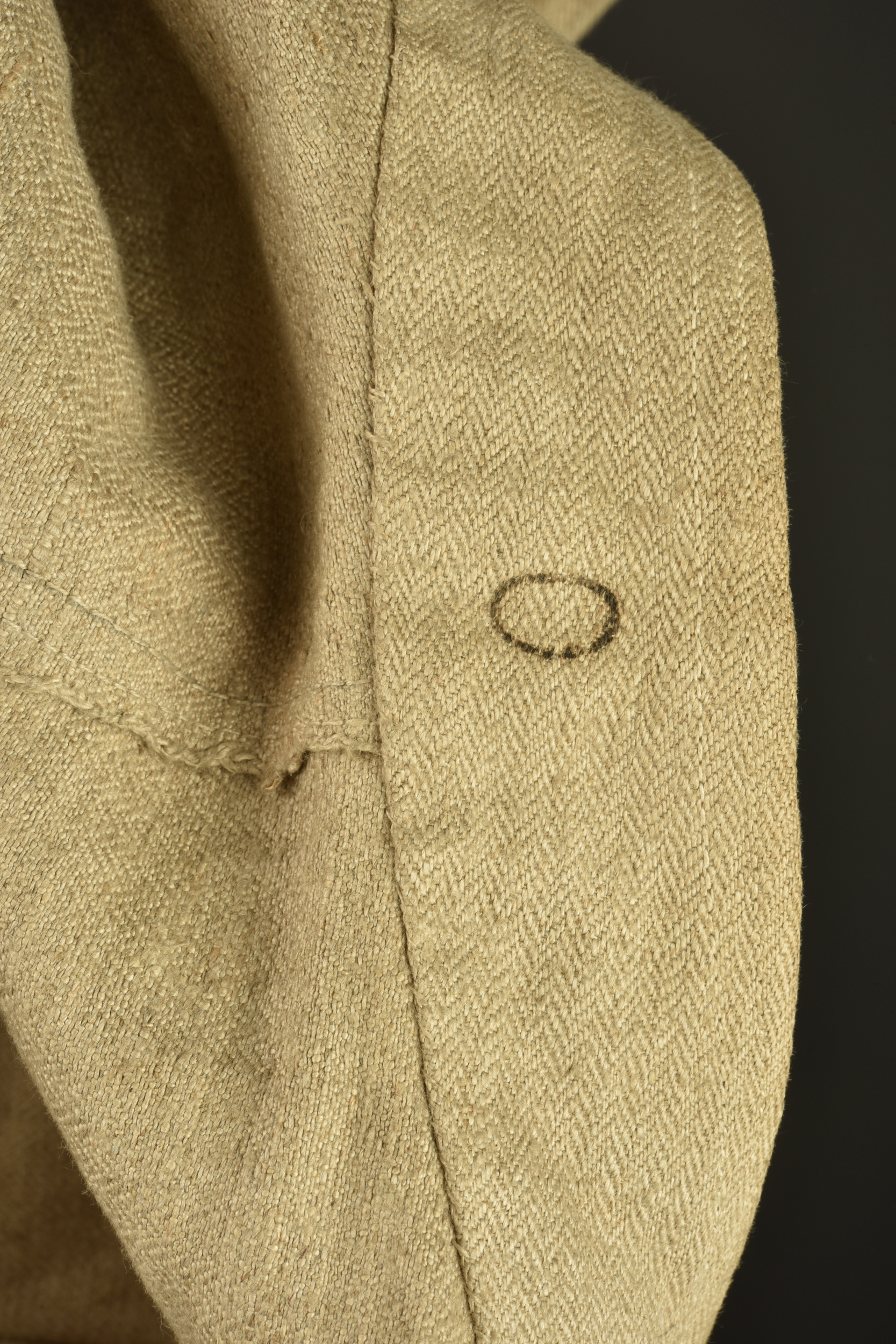Veste de travail du 105 R saxon. Work jacket of the Saxon 105th Infantry Regiment — photo 2