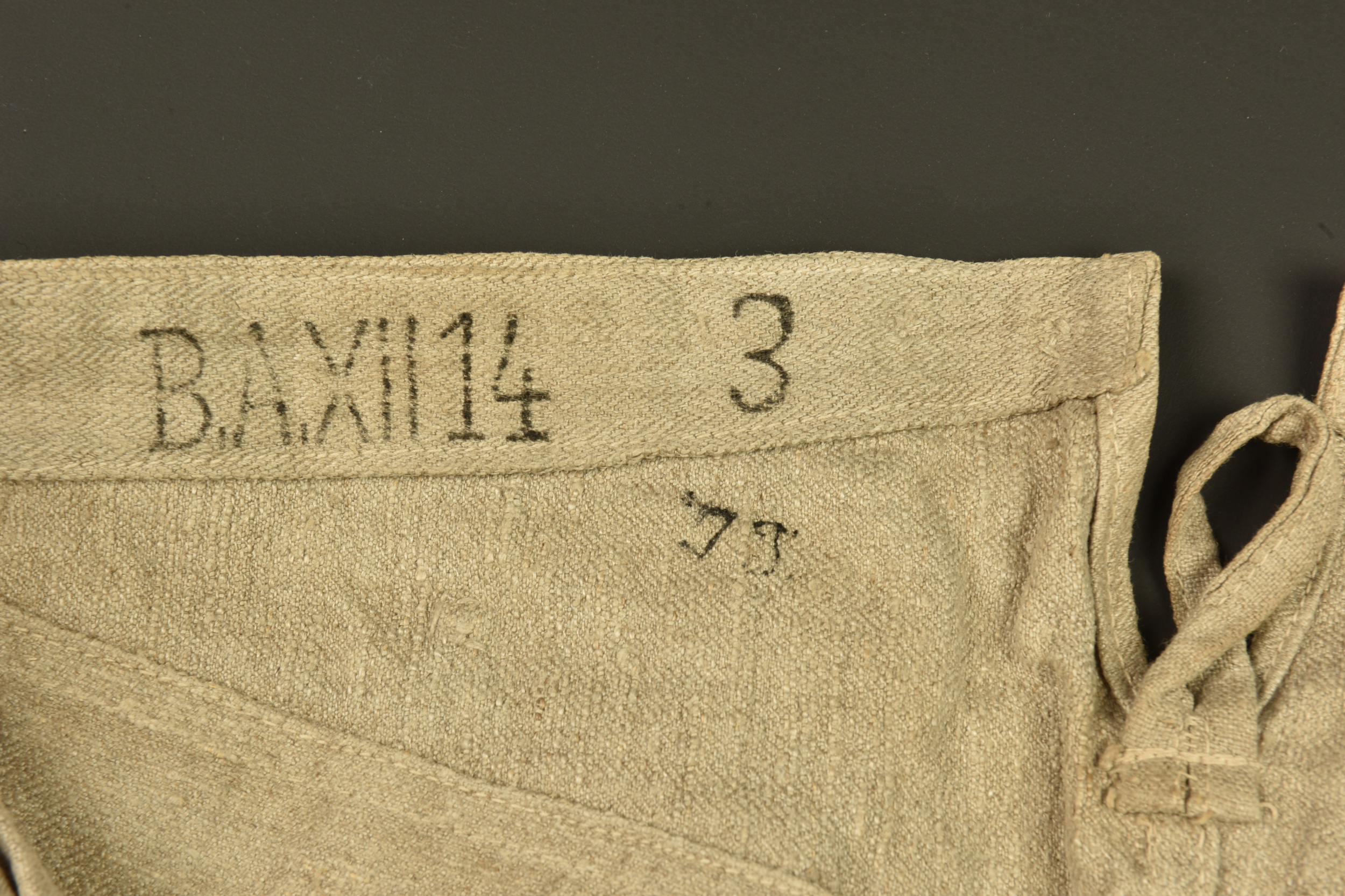 Pantalon de travail saxon du BA XII. Saxon work trousers from Bekleidungsamt XII — photo 2