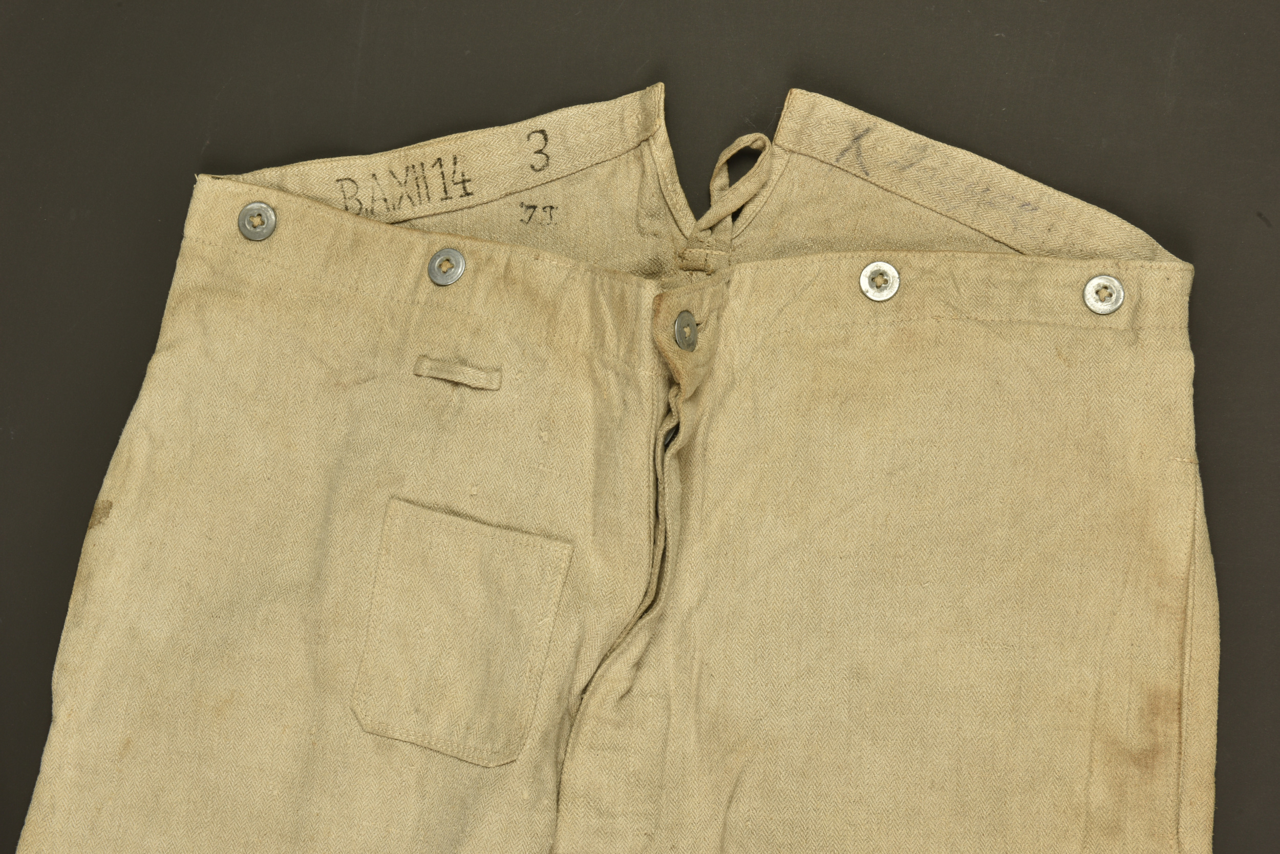 Pantalon de travail saxon du BA XII. Saxon work trousers from Bekleidungsamt XII — photo 6
