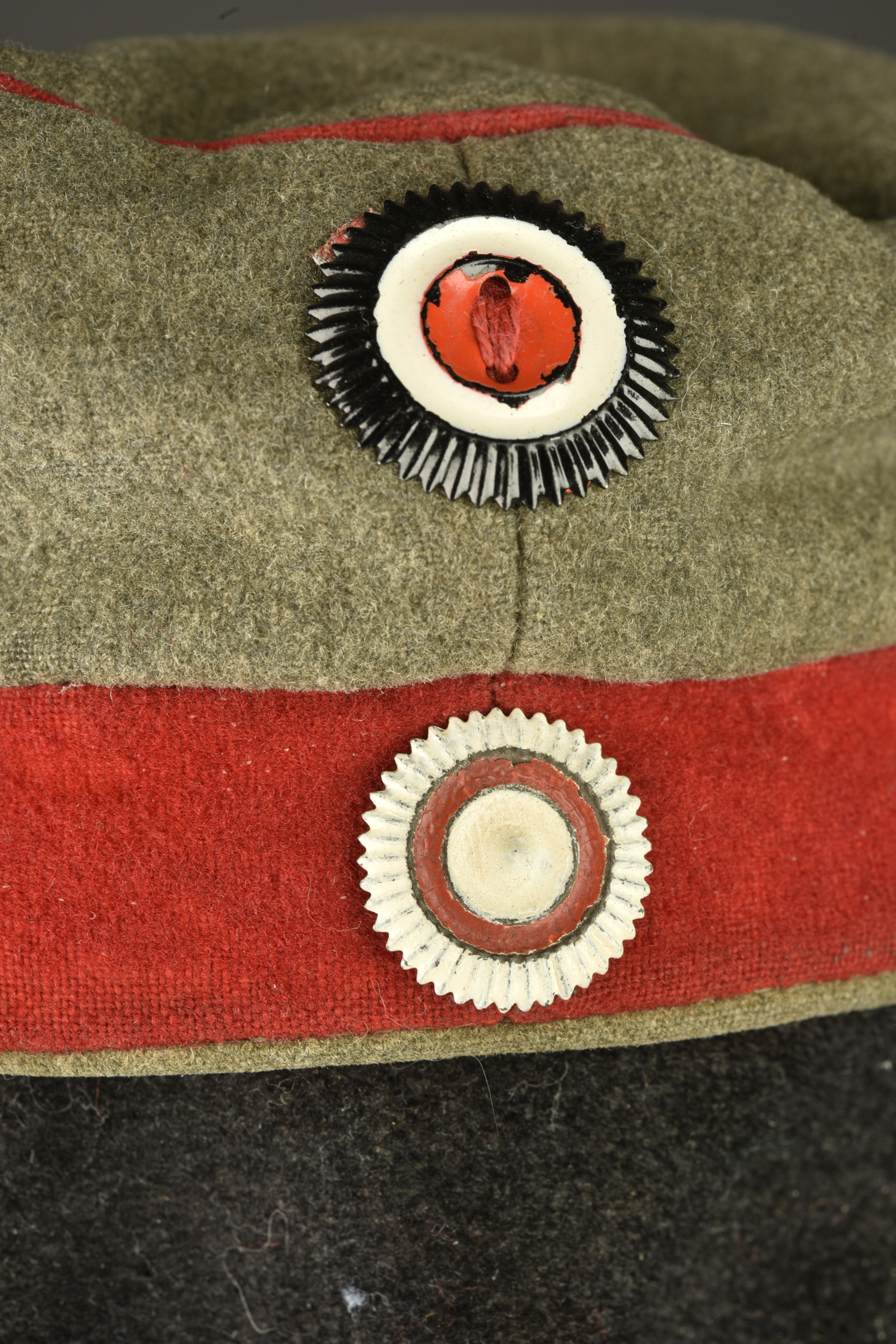 Mutze feldgrau d'un soldat hessois du JR118 avec sa photo. Feldgrau visor cap of a Hessian soldier from Infantry Regiment 118 with his photograph — photo 8