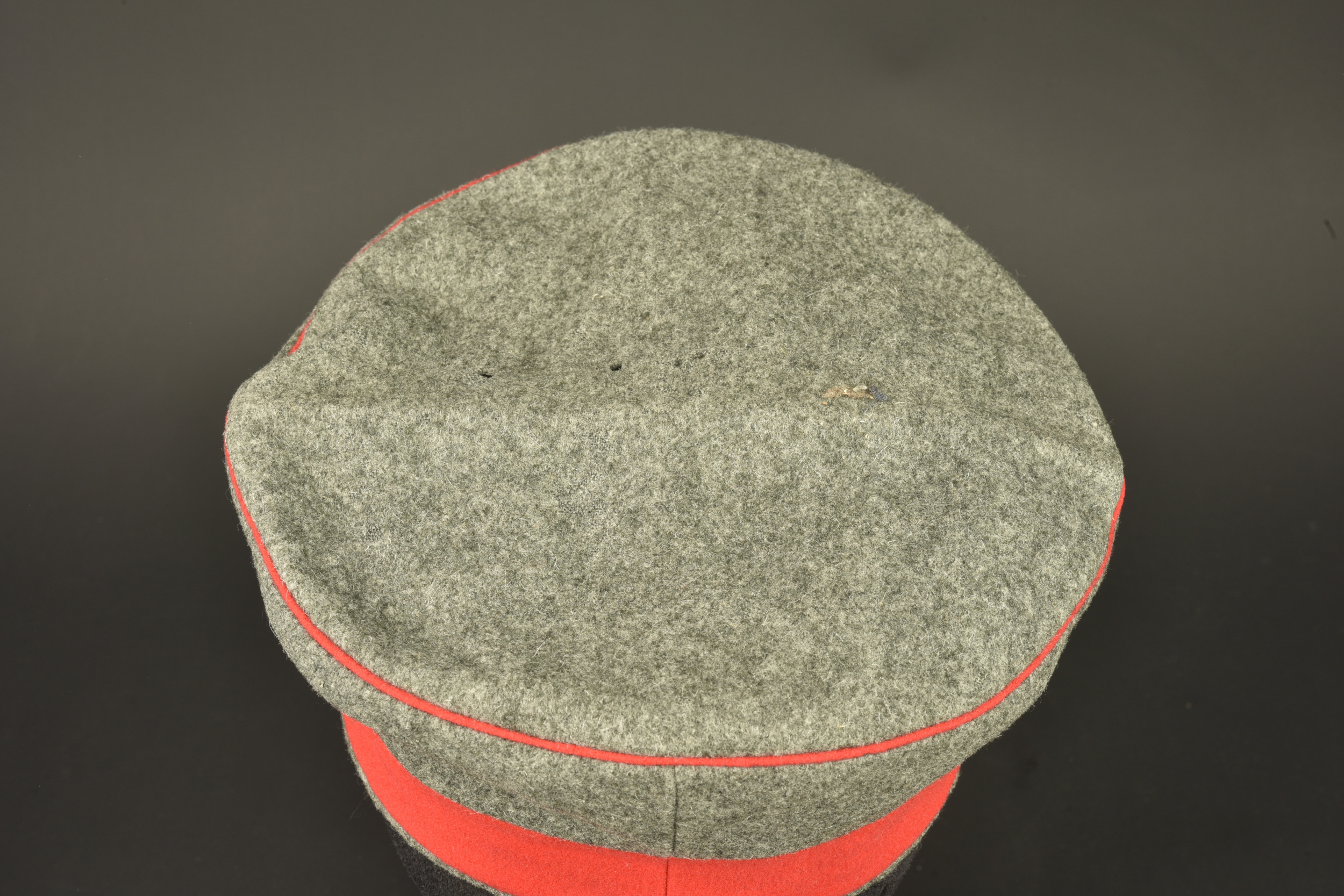 Mutze M1907 feldgrau du Wurttemberg. Model 1907 feldgrau visor cap of Württemberg — photo 5