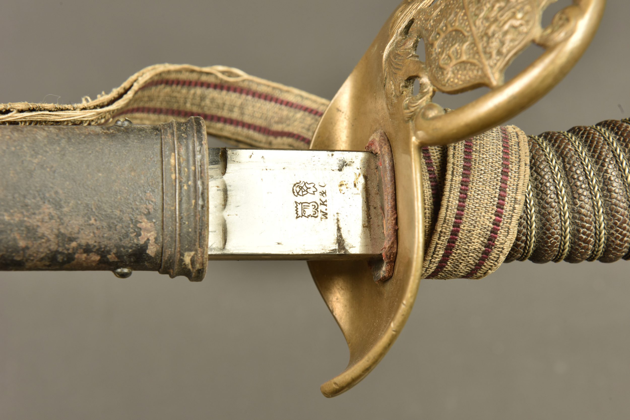 Sabre d'officier d'infanterie du Wurttemberg. Württemberg infantry officer’s sabre — photo 9