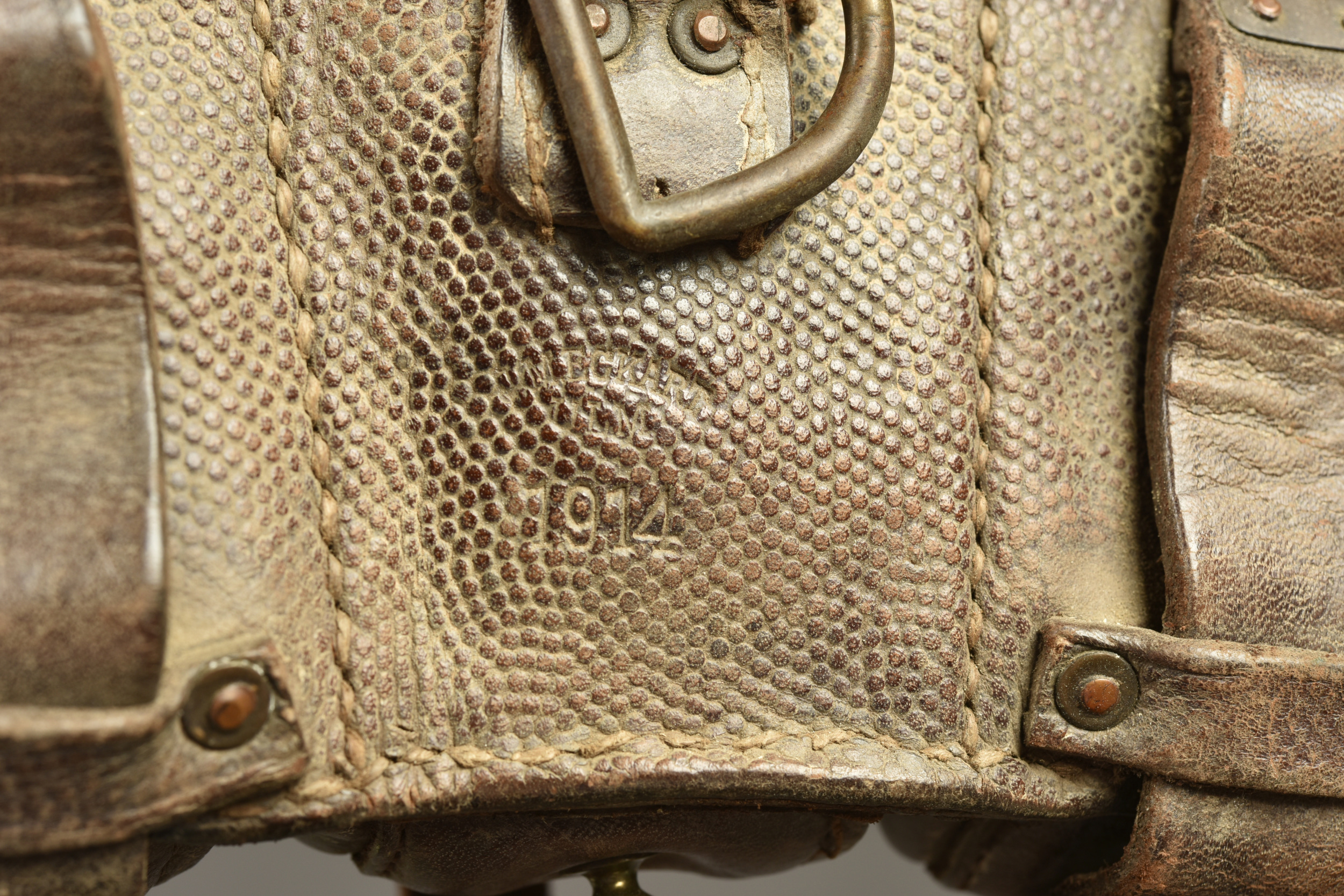 Lot de 2 cartouchières allemandes M1909. Lot of two German Model 1909 ammunition pouches — photo 5