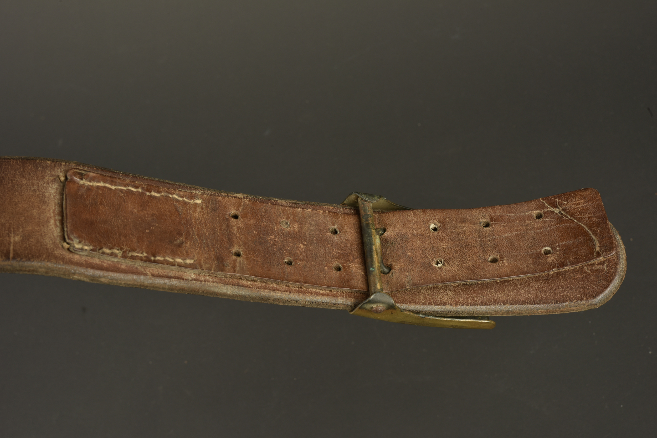 Ceinturon prussien avec boucle M1895. Prussian belt with Model 1895 buckle — photo 3