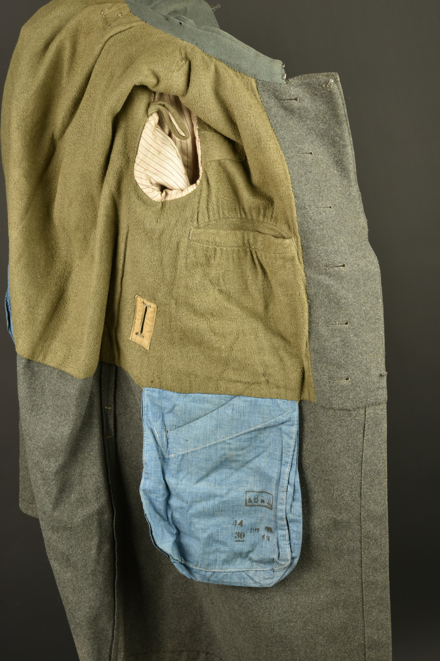 Capote allemande feldgrau Mantel M1915. German Model 1915 feldgrau greatcoat — photo 3