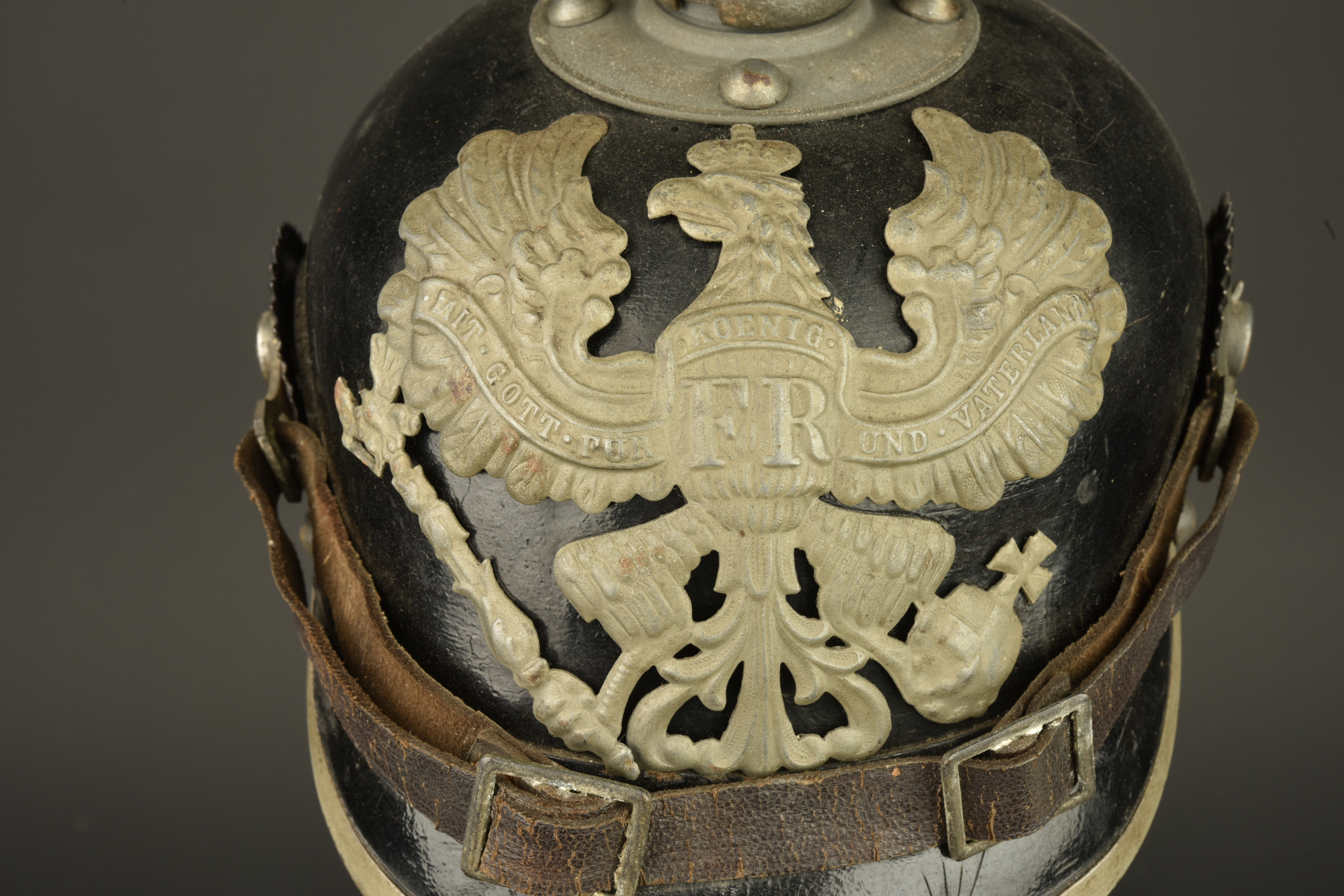 Casque à pointe M1915 Prussien. Prussian Model 1915 pickelhaube — photo 5