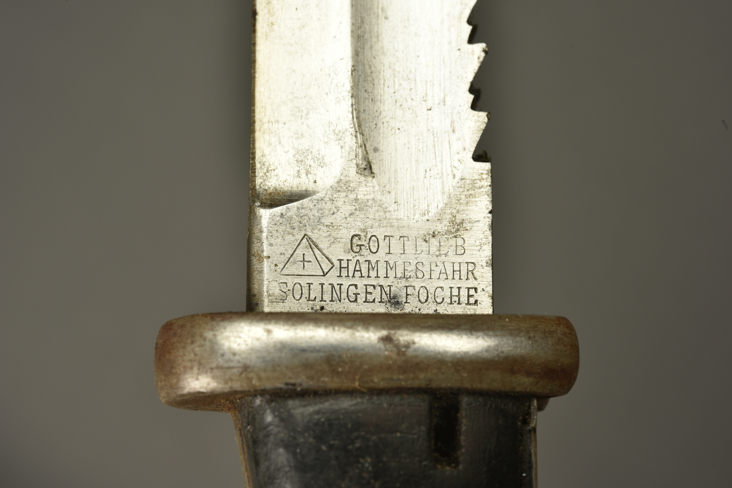 Baïonnette 84-98 dents de scie. German 84/98 sawback bayonet — photo 3