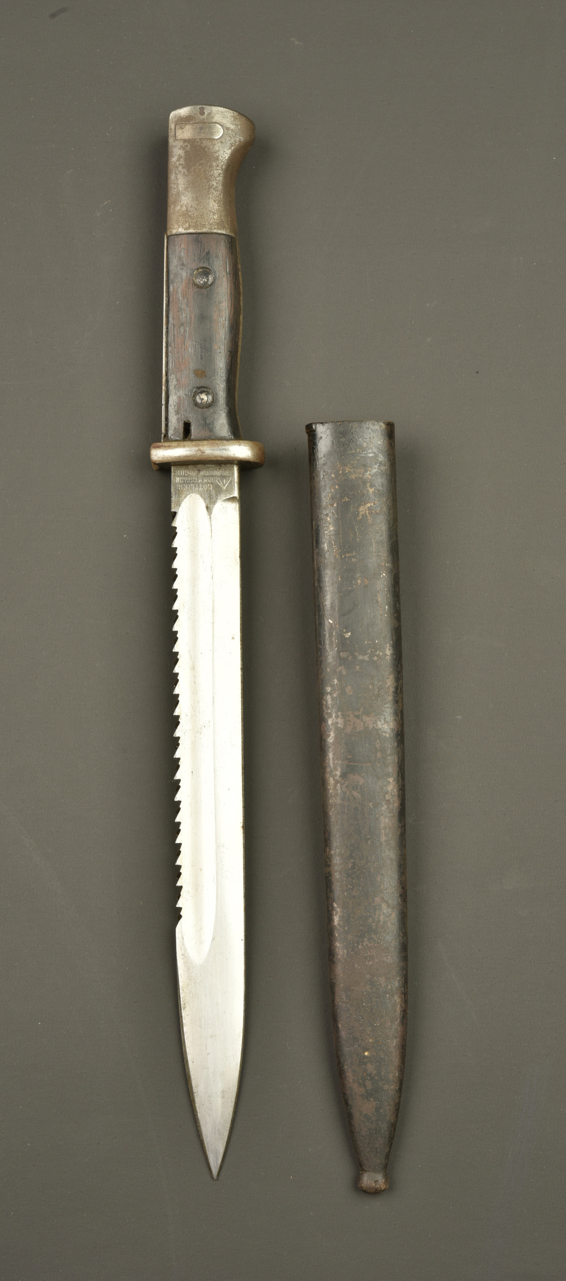 Baïonnette 84-98 dents de scie. German 84/98 sawback bayonet — photo 4