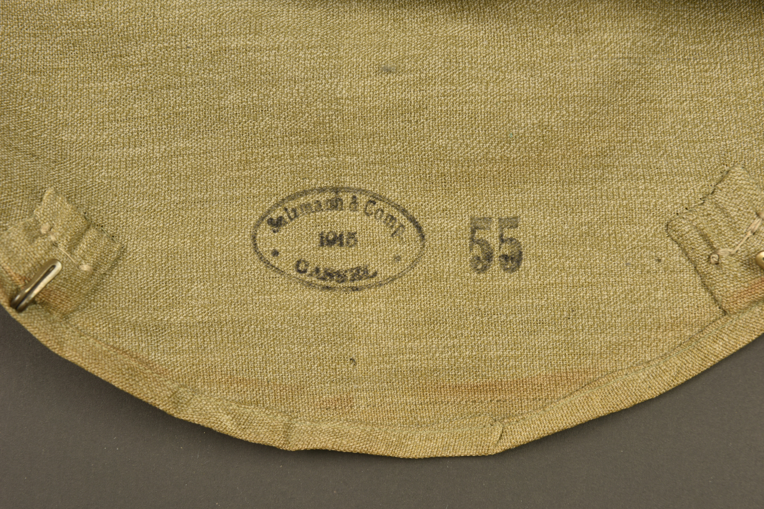 Couvre casque à pointe troupe à pied. Helmet cover for enlisted pickelhaube — photo 2