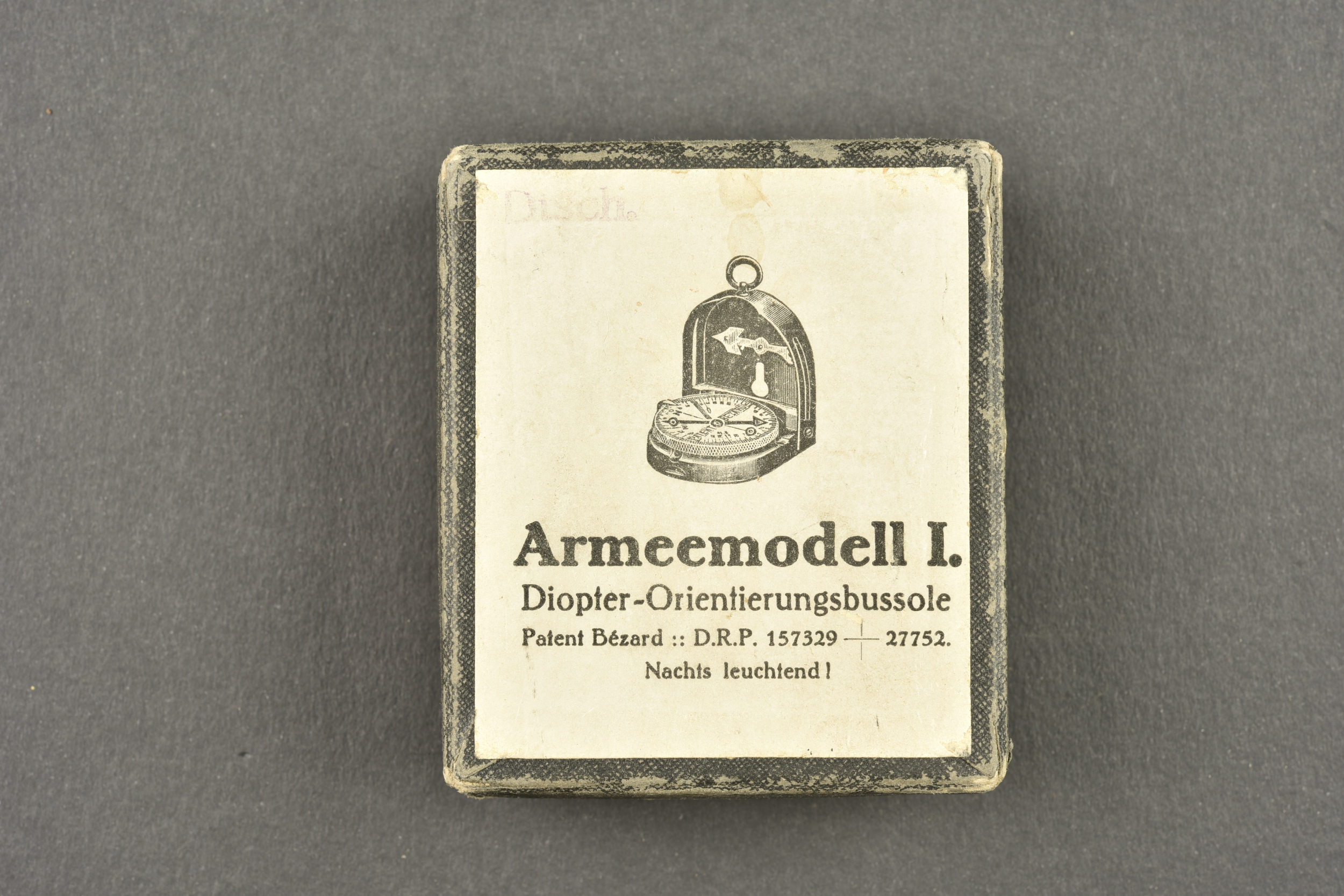 Boussole allemande d'infanterie Bezard Armeemodell I. German infantry compass Bezard Armeemodell I — photo 1