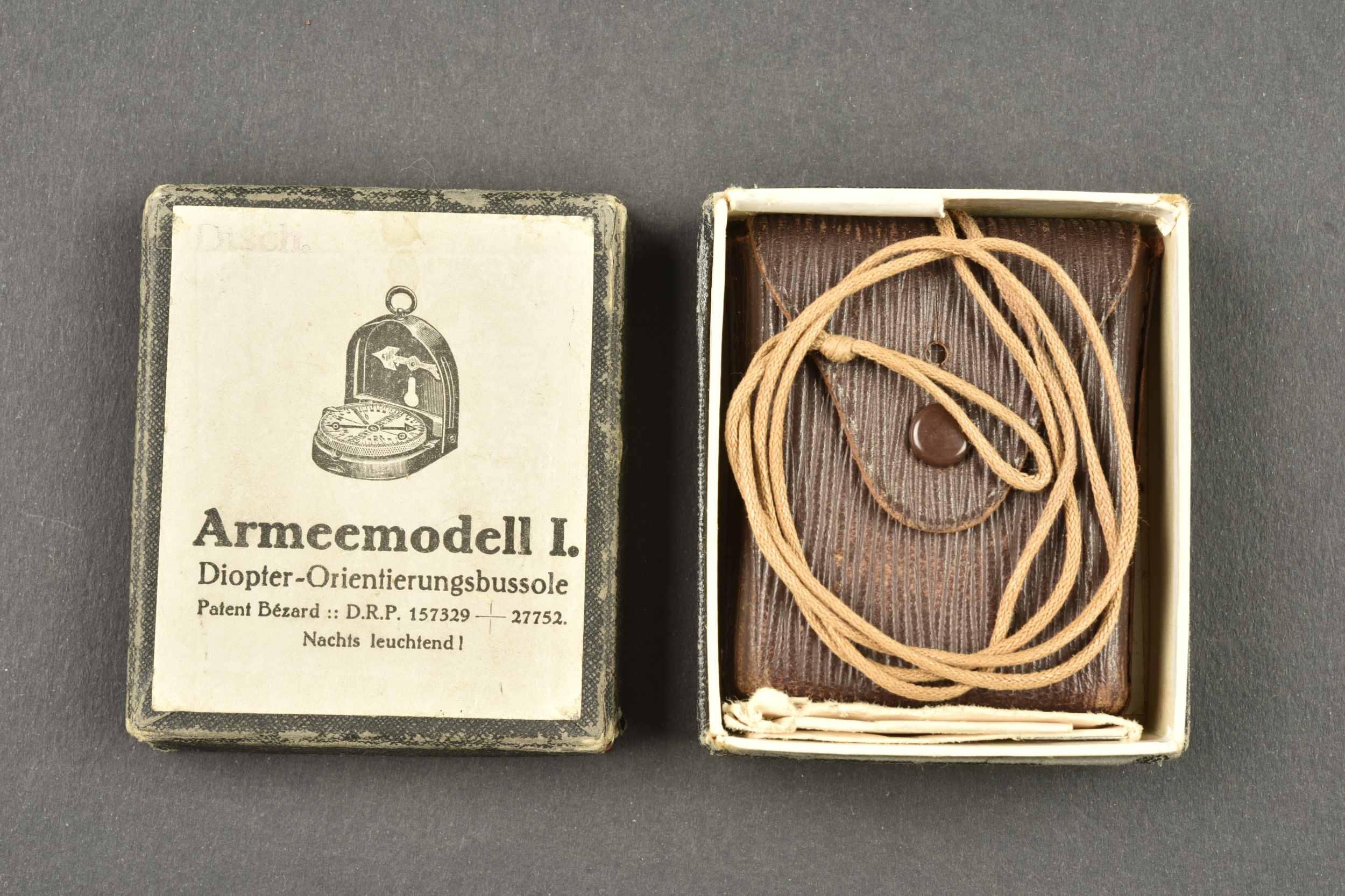 Boussole allemande d'infanterie Bezard Armeemodell I. German infantry compass Bezard Armeemodell I — photo 6