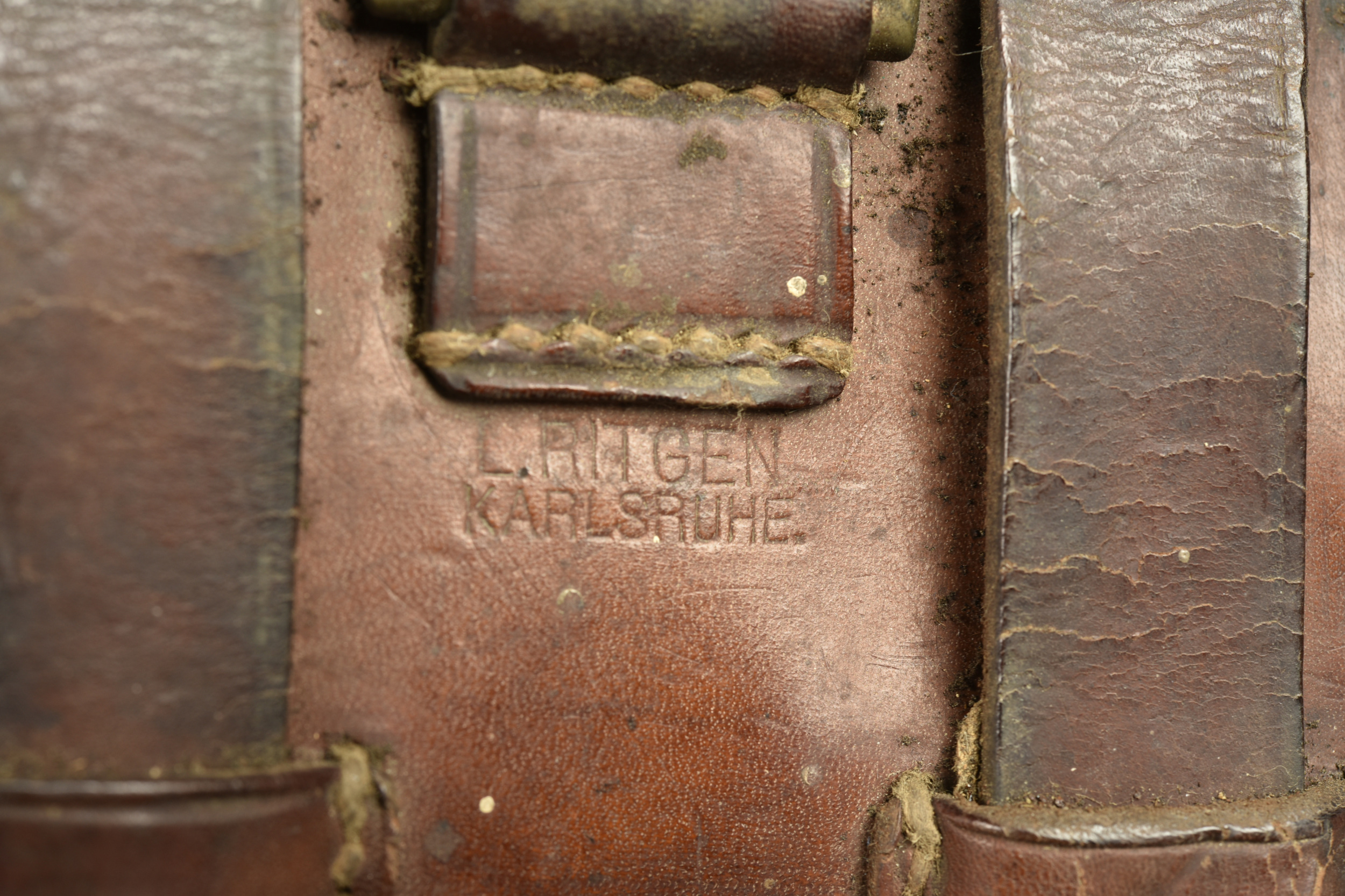 Lot de 2 cartouchière allemande 1887-88 pour troupes techniques. Lot of two German Model 1887 88 ammunition pouches for technical troops — photo 6