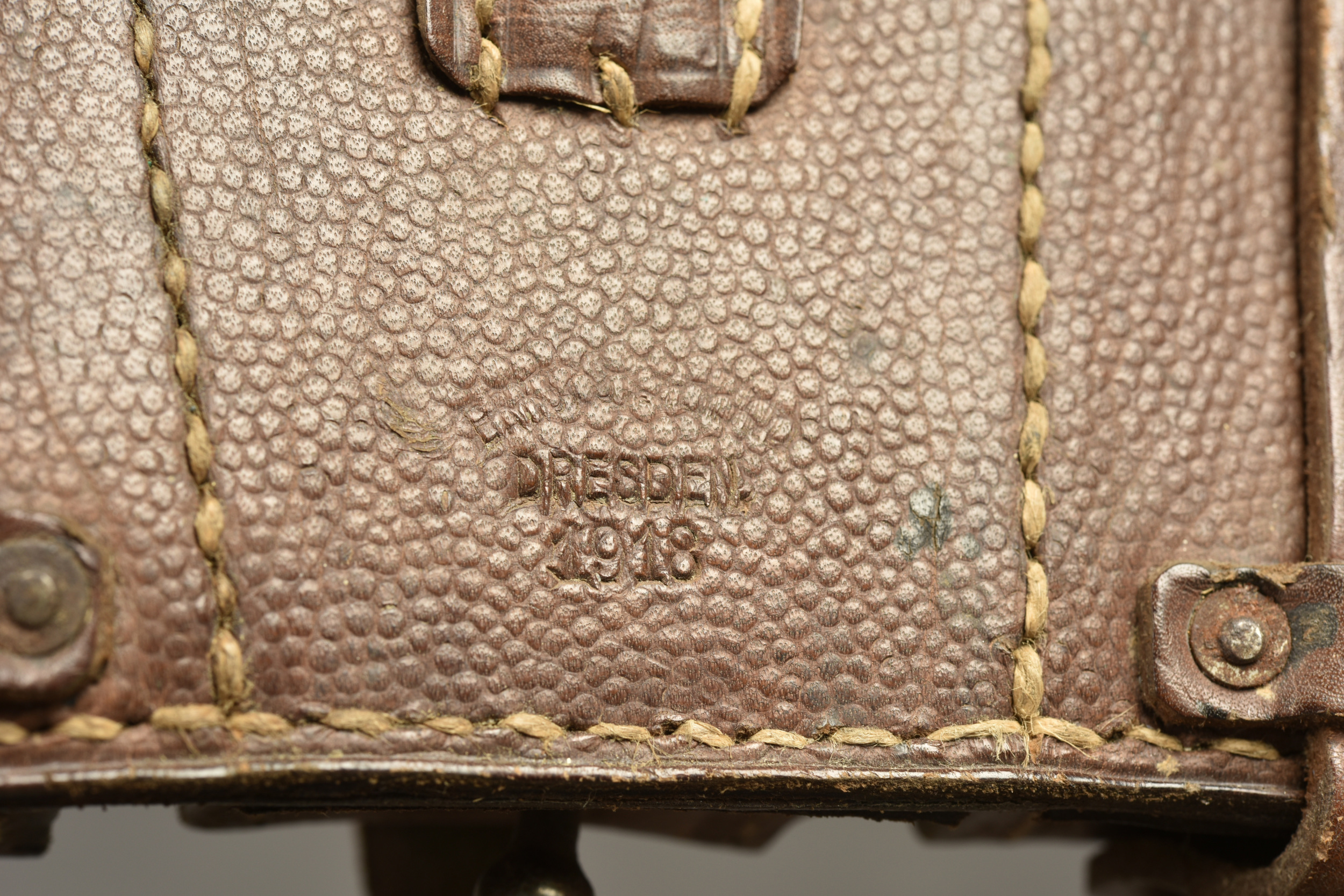 Lot de 2 cartouchières allemandes M1909. Lot of two German Model 1909 ammunition pouches — photo 6