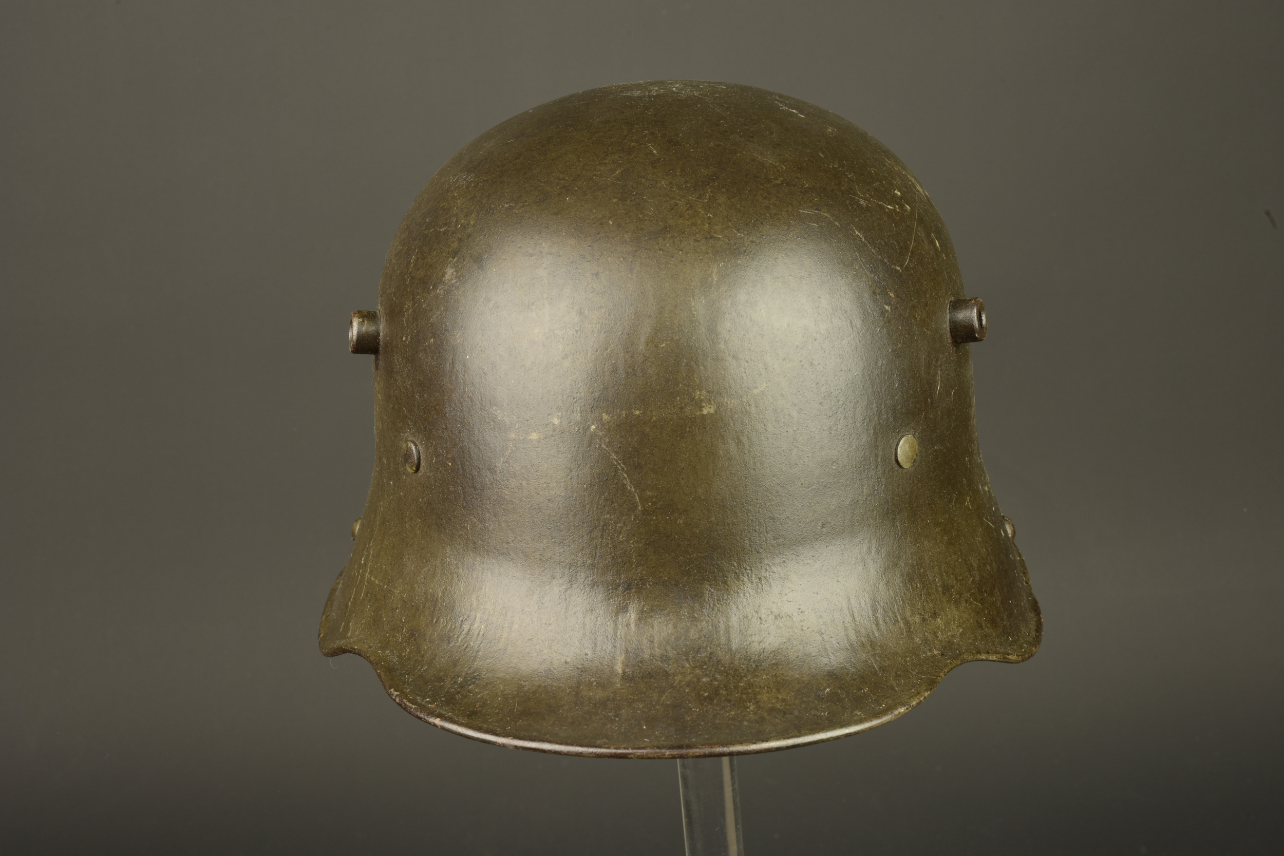 Casque allemand M1916 feldgrau du Württemberg. Württemberg feldgrau German Model 1916 helmet — photo 1