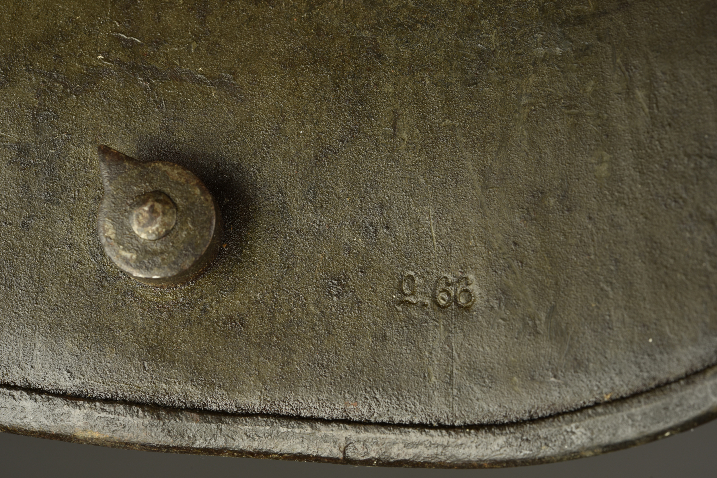 Casque allemand M1916 feldgrau du Württemberg. Württemberg feldgrau German Model 1916 helmet — photo 2