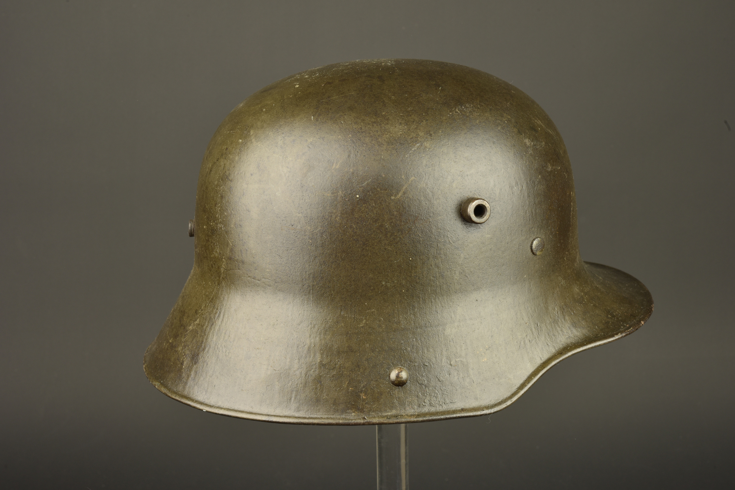 Casque allemand M1916 feldgrau du Württemberg. Württemberg feldgrau German Model 1916 helmet — photo 8