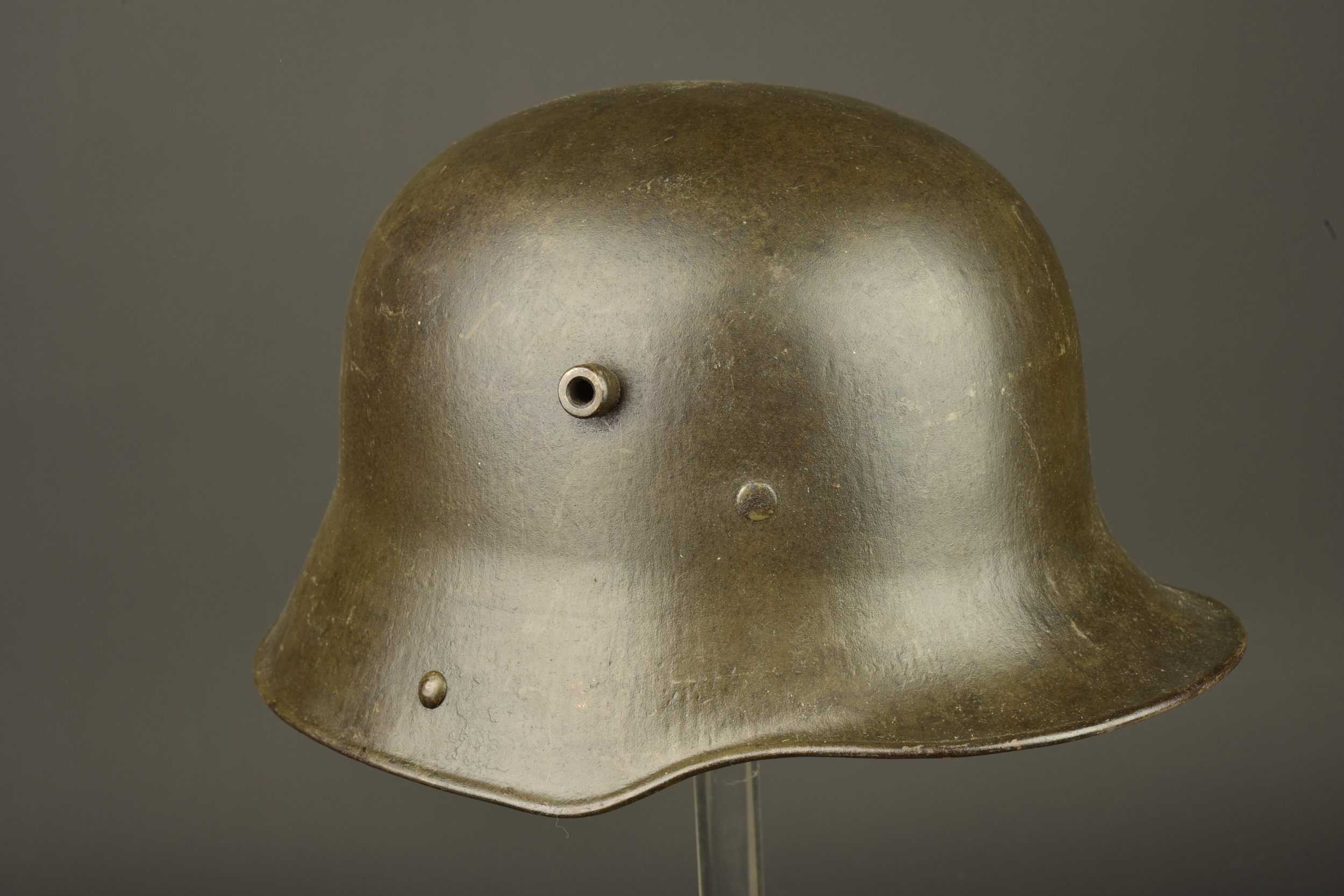 Casque allemand M1916 feldgrau du Württemberg. Württemberg feldgrau German Model 1916 helmet — photo 9