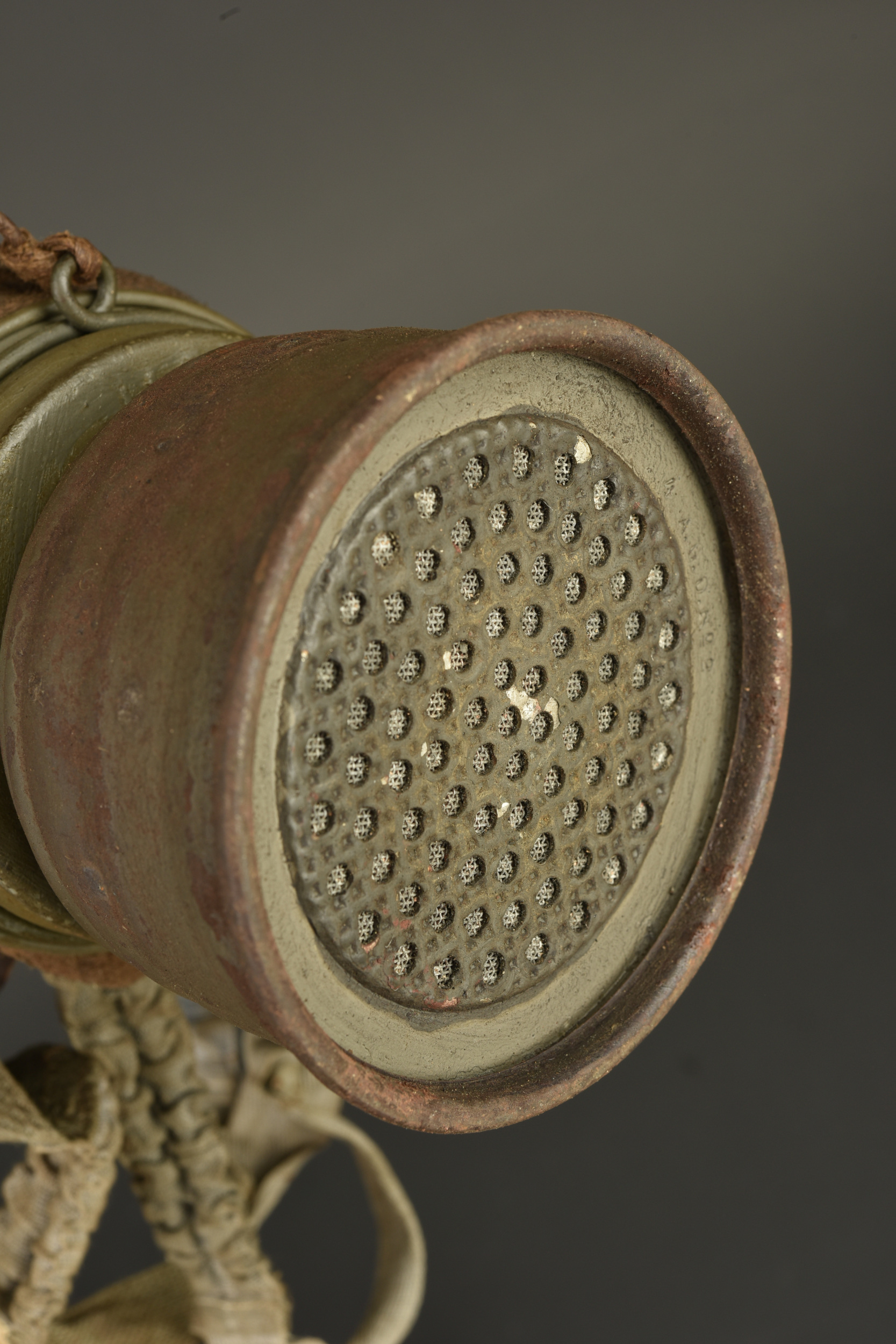 Masque anti gaz allemand Lederschutzmaske 1917. German Lederschutzmaske 1917 gas mask — photo 4