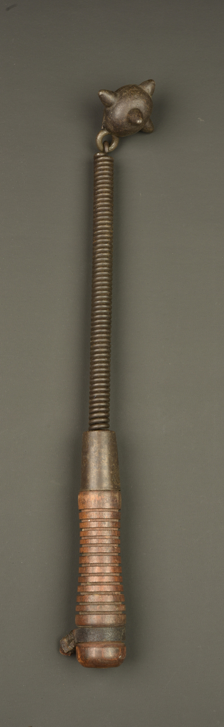 Casse tête de tranchée allemand. German trench club — photo 1