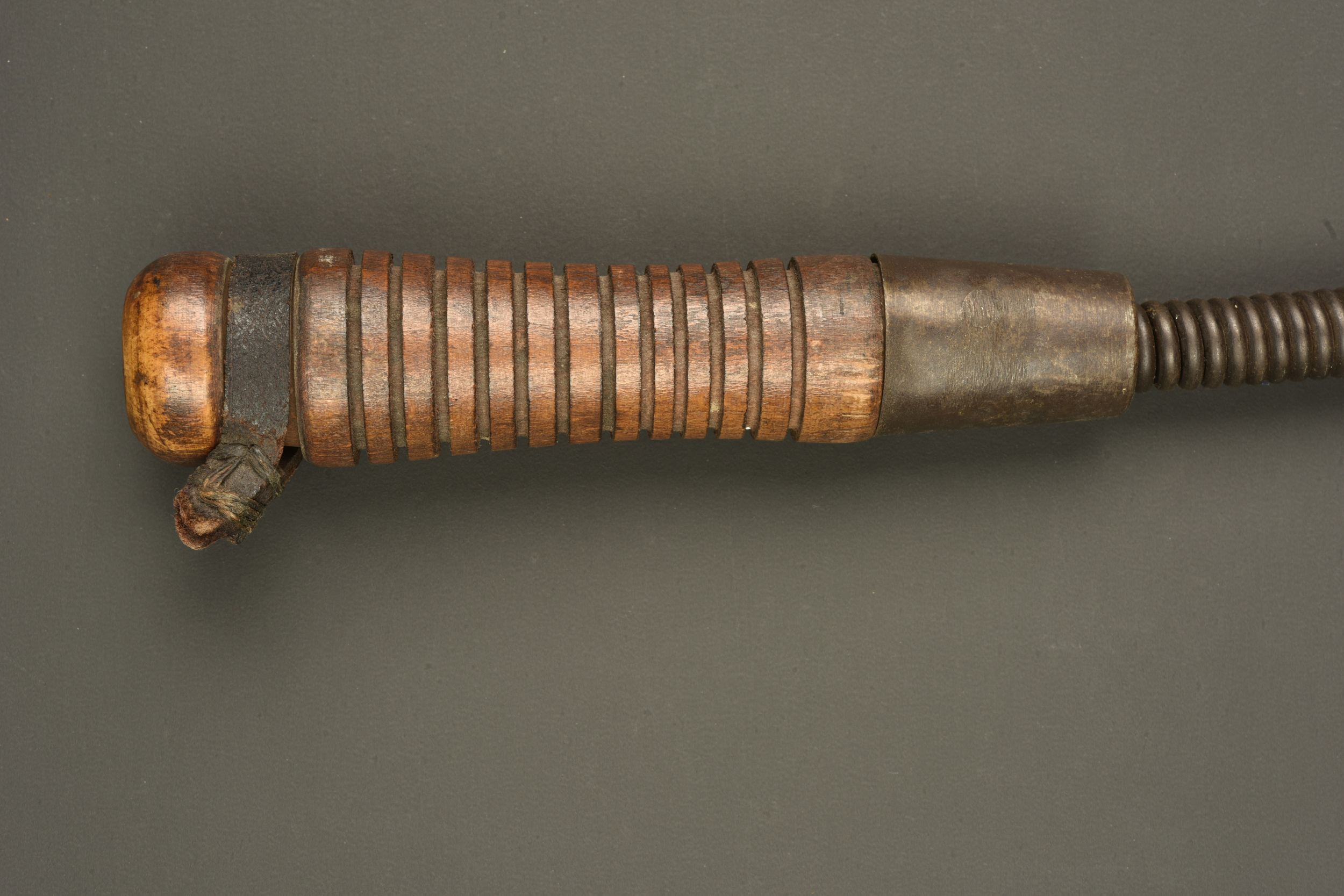 Casse tête de tranchée allemand. German trench club — photo 2